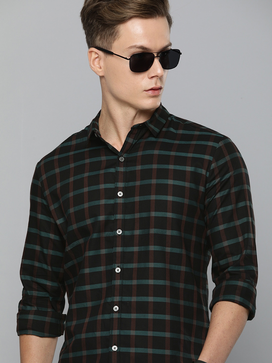 

Levis Men Multicoloured Checked Casual Shirt, Multi