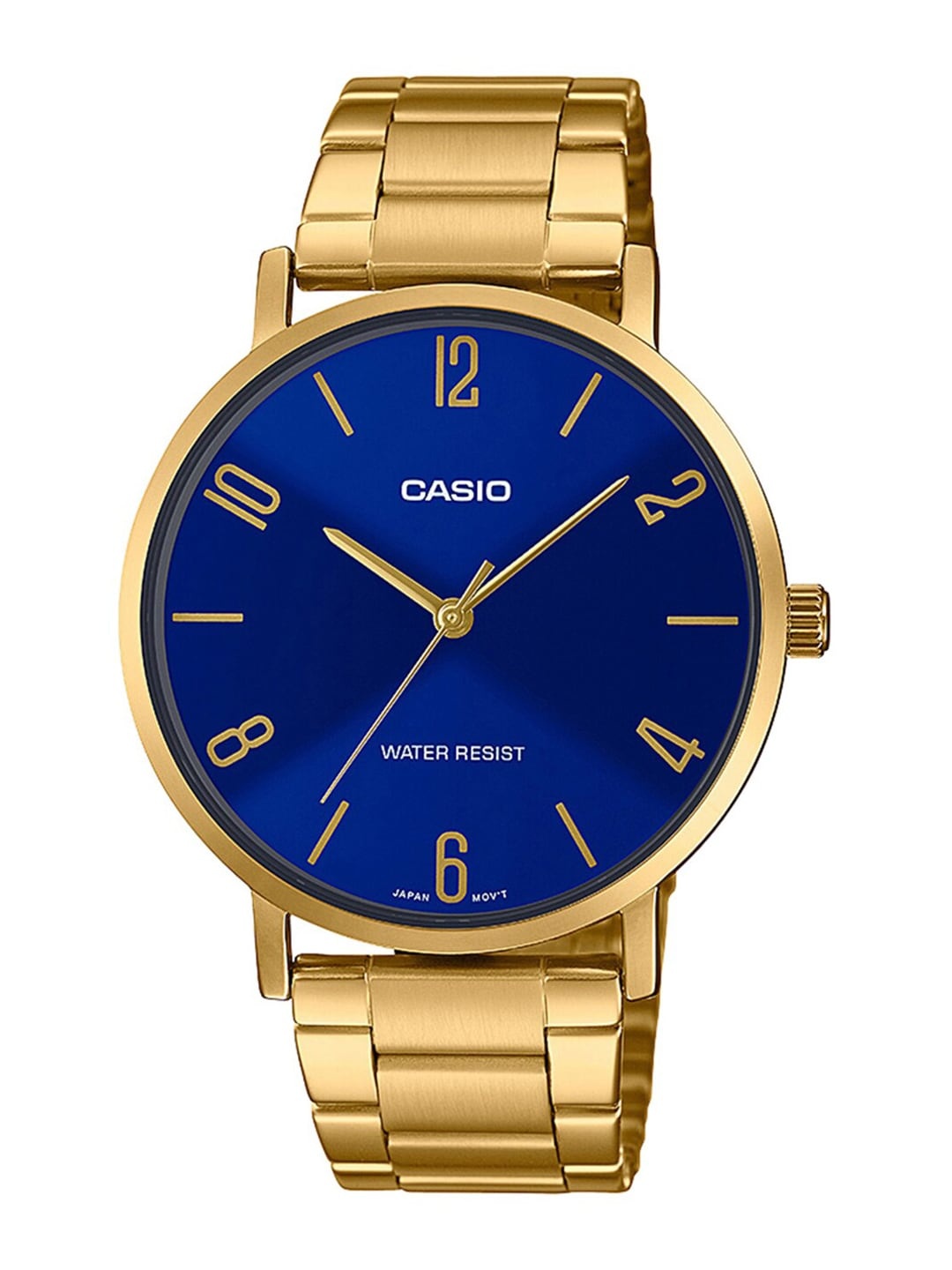 

CASIO Men Navy Blue Analogue Watch A1818