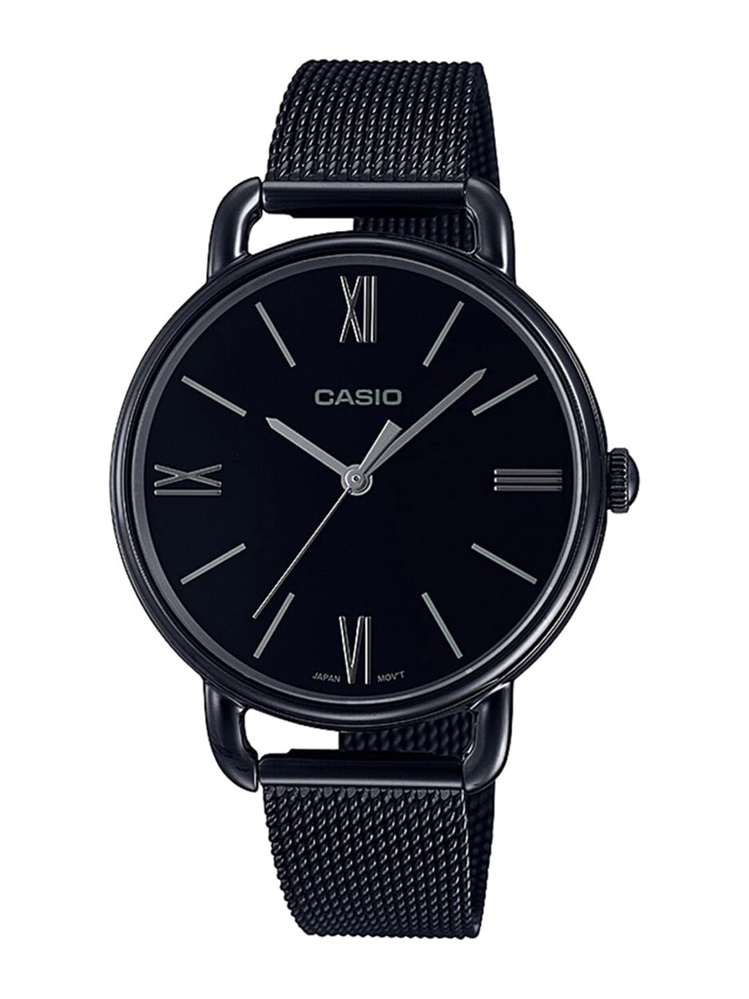 

CASIO Enticer Ladies Black Analogue Watch A1804