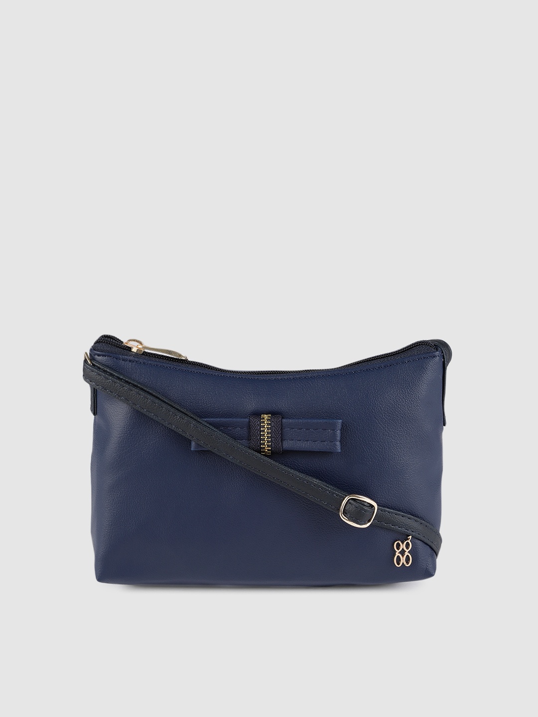 

Baggit Blue Solid TIPPET Sling Bag