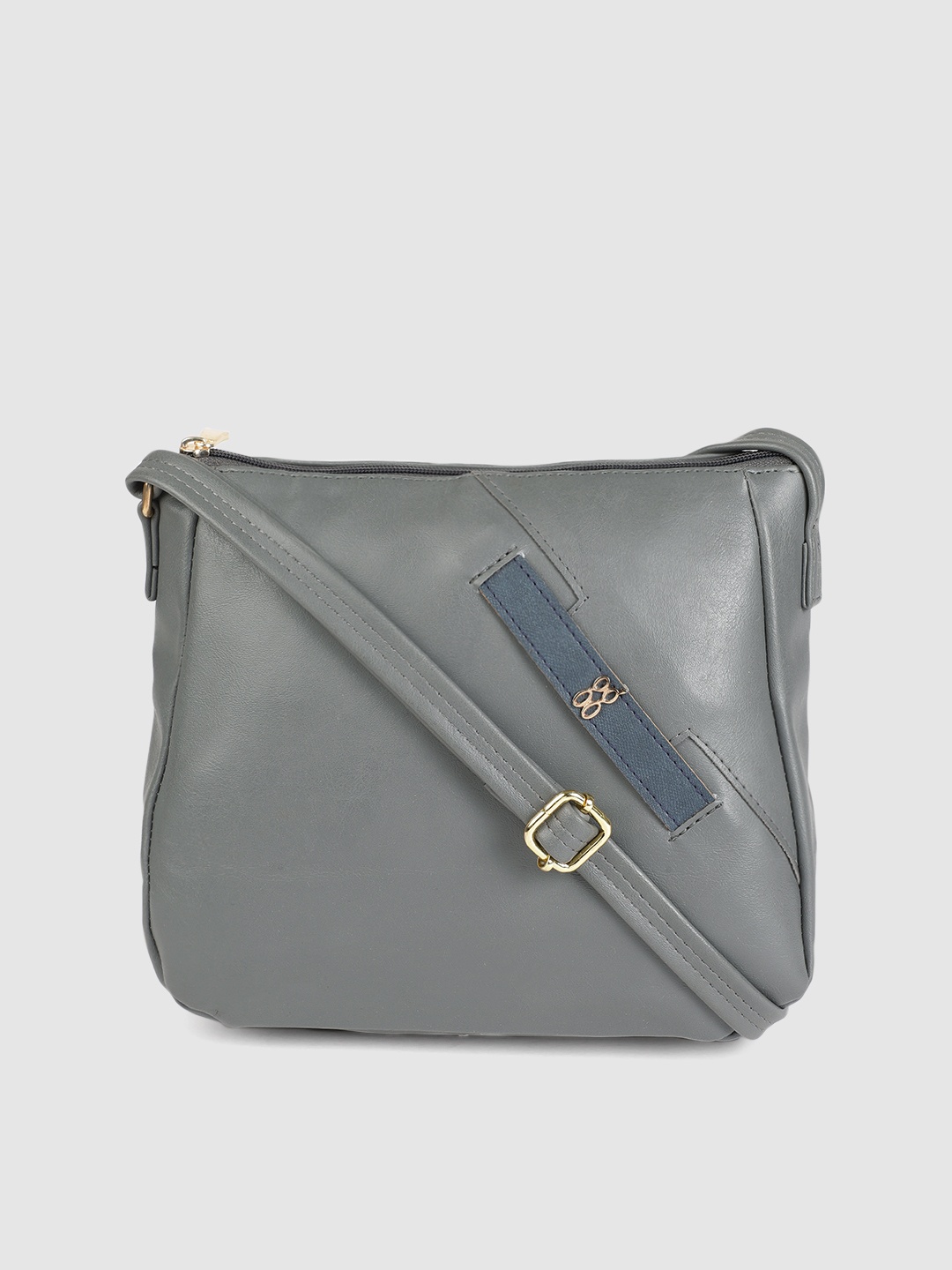 

Baggit Grey Solid Sling Bag