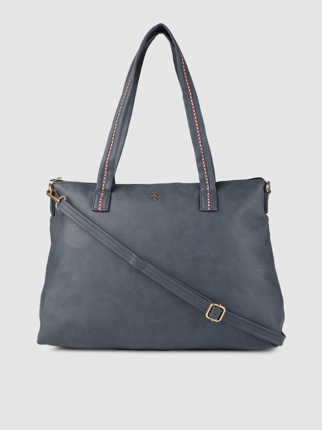 

Baggit Blue Solid Shoulder Bag
