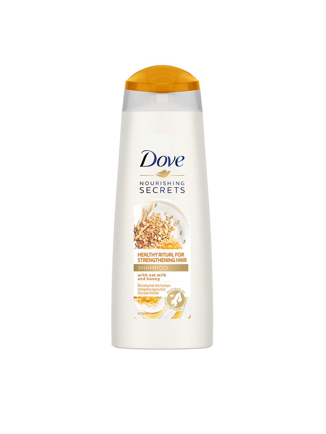 

Dove Healthy Ritual for Strengthening Hair Shampoo with Oat Milk & Honey 180 ml, White