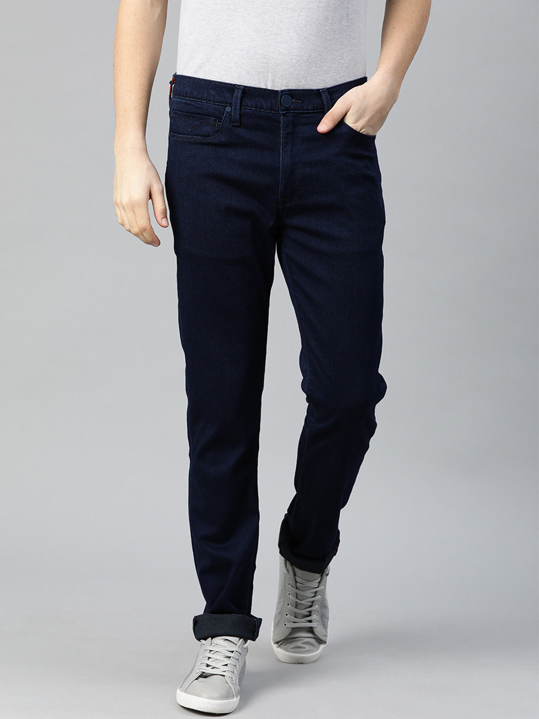 

Levis Men Navy Blue 511 Slim Fit Stretchable Sustainable Jeans