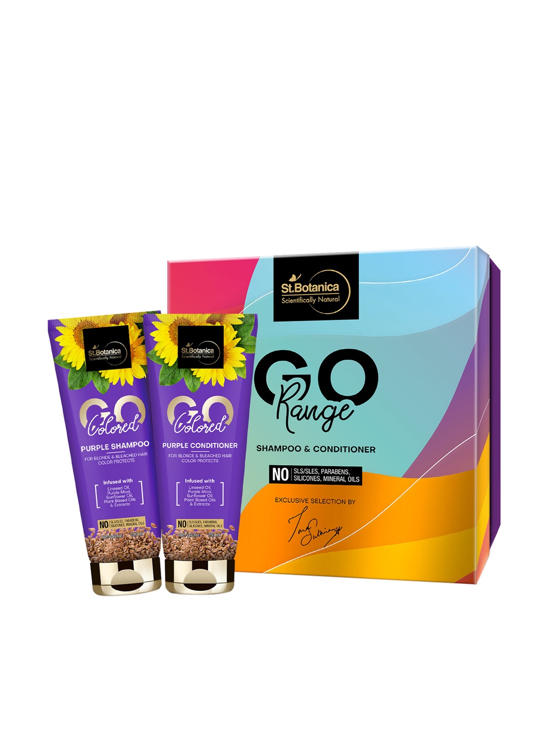 

StBotanica Unisex Purple Go Colored Purple Shampoo & Conditioner 400 ml