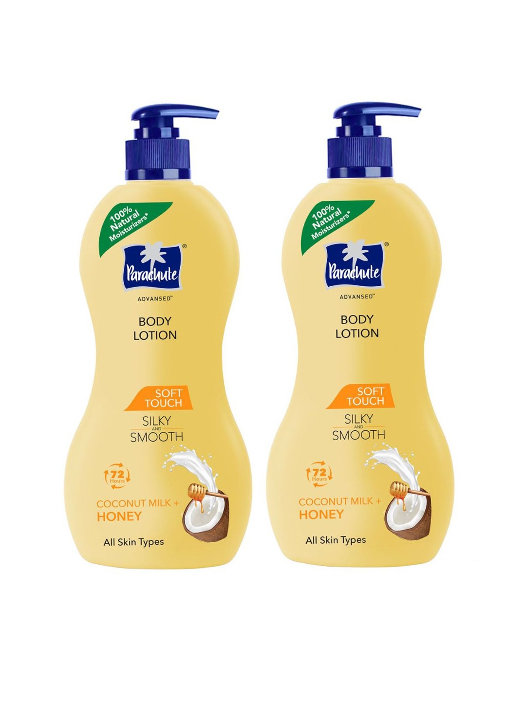 

Parachute Set of 2 Honey Soft Touch Body Lotion, Yellow