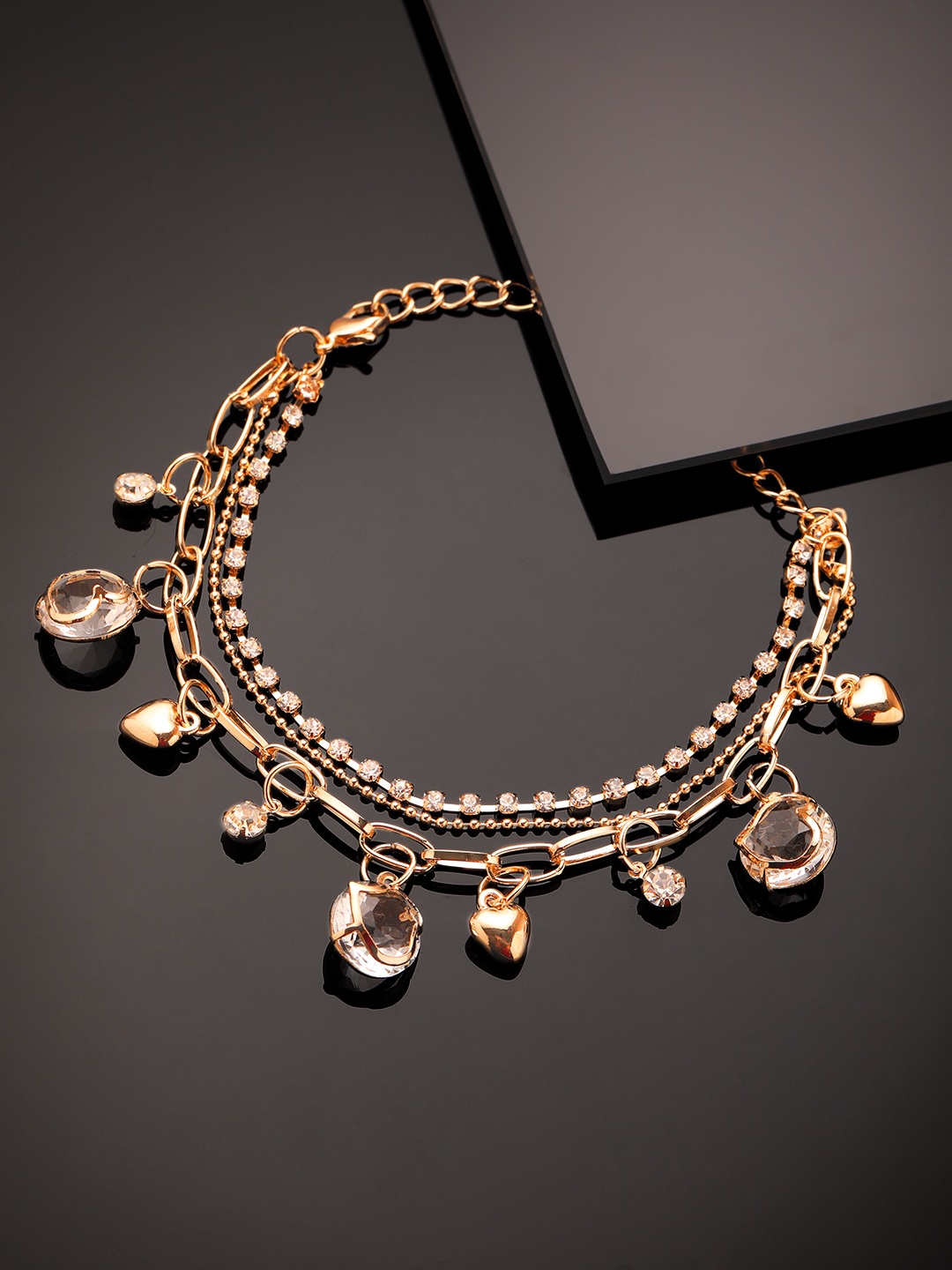 

TOKYO TALKIES X rubans FASHION ACCESSORIES Gold-Toned Bracelet