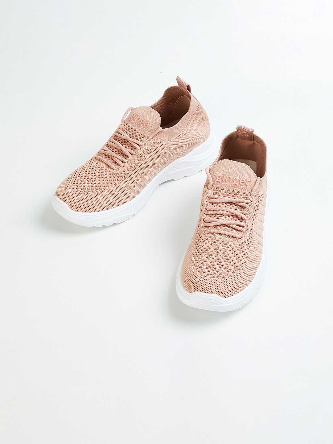 

Ginger by Lifestyle Women Pink Sneakers