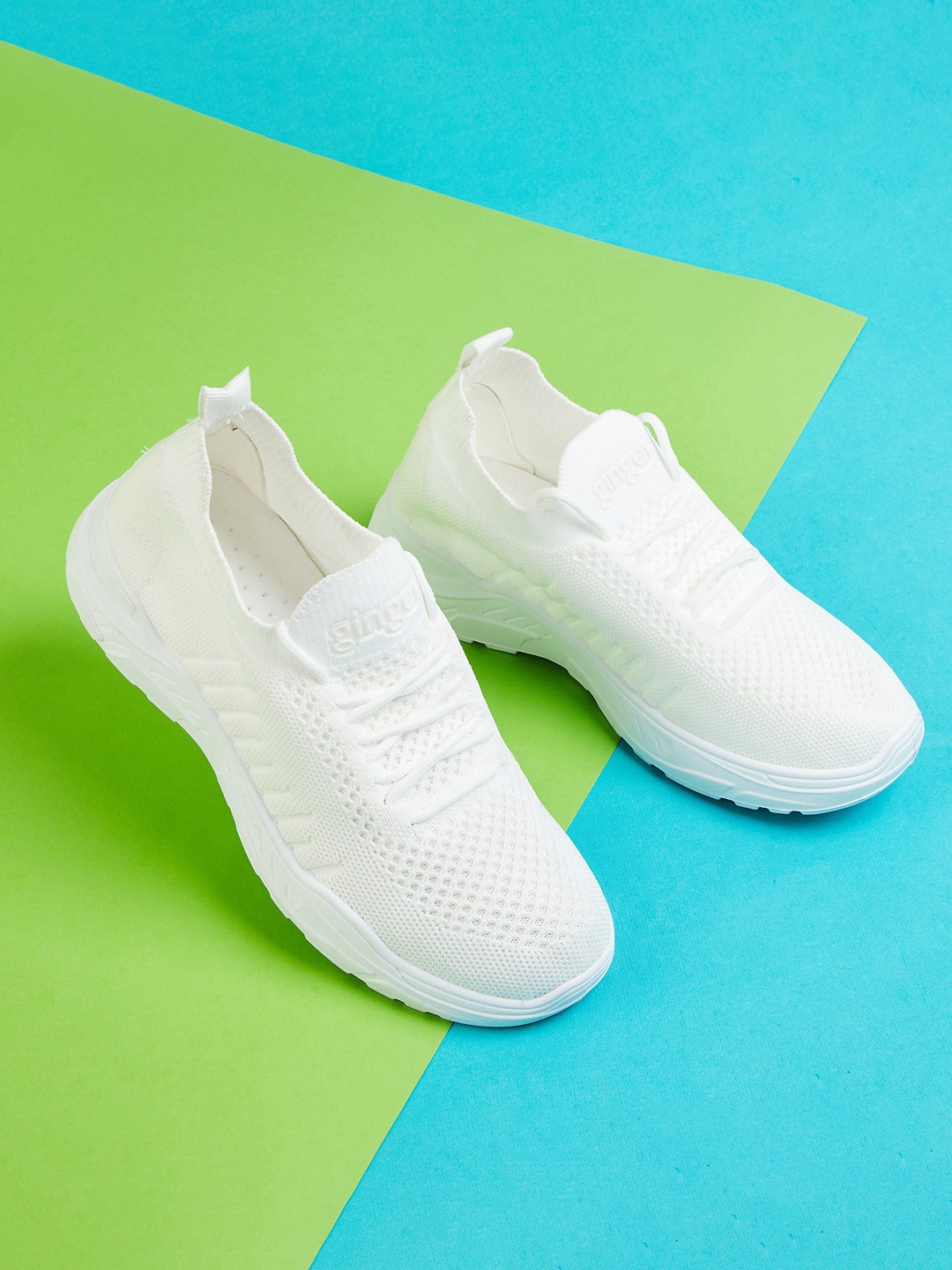 

Ginger by Lifestyle Women White Driving Shoes