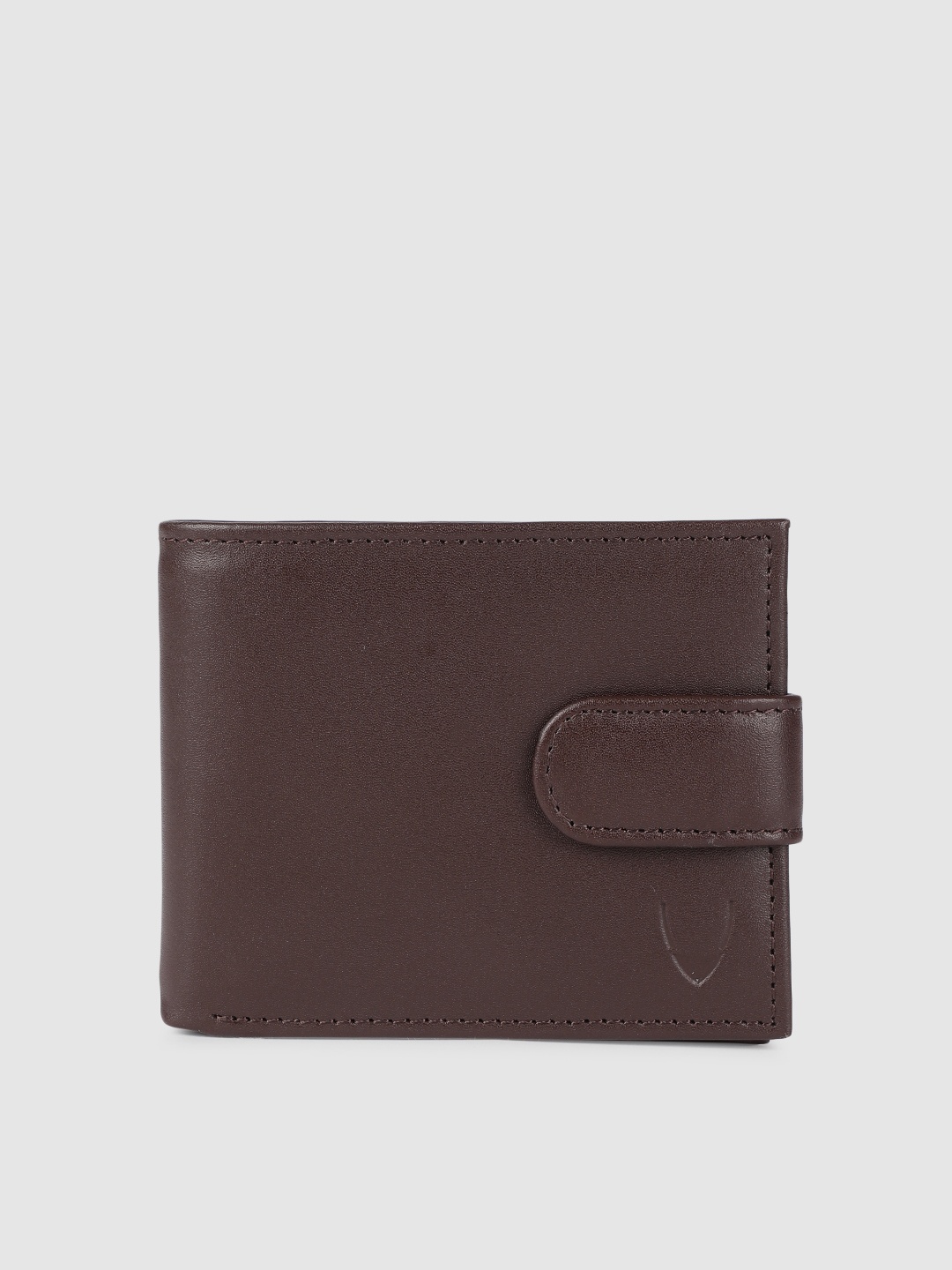 

Hidesign Men Brown Solid Leather Two Fold Wallet