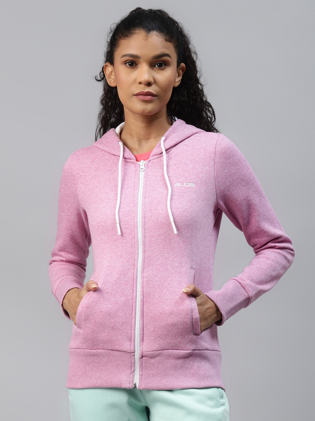 

Alcis Women Purple Solid Sporty Jacket