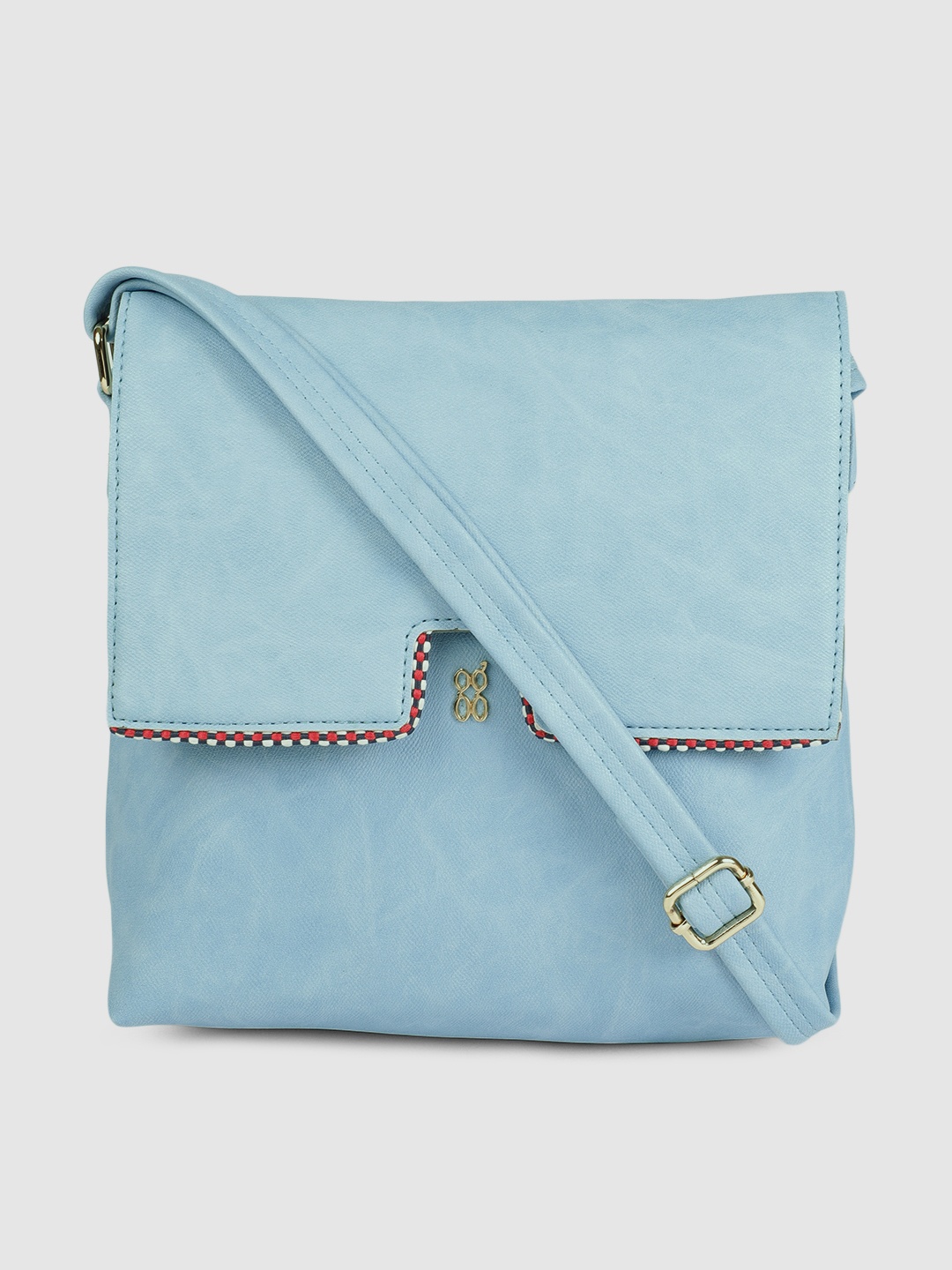 

Baggit Women Blue Solid Sling Bag