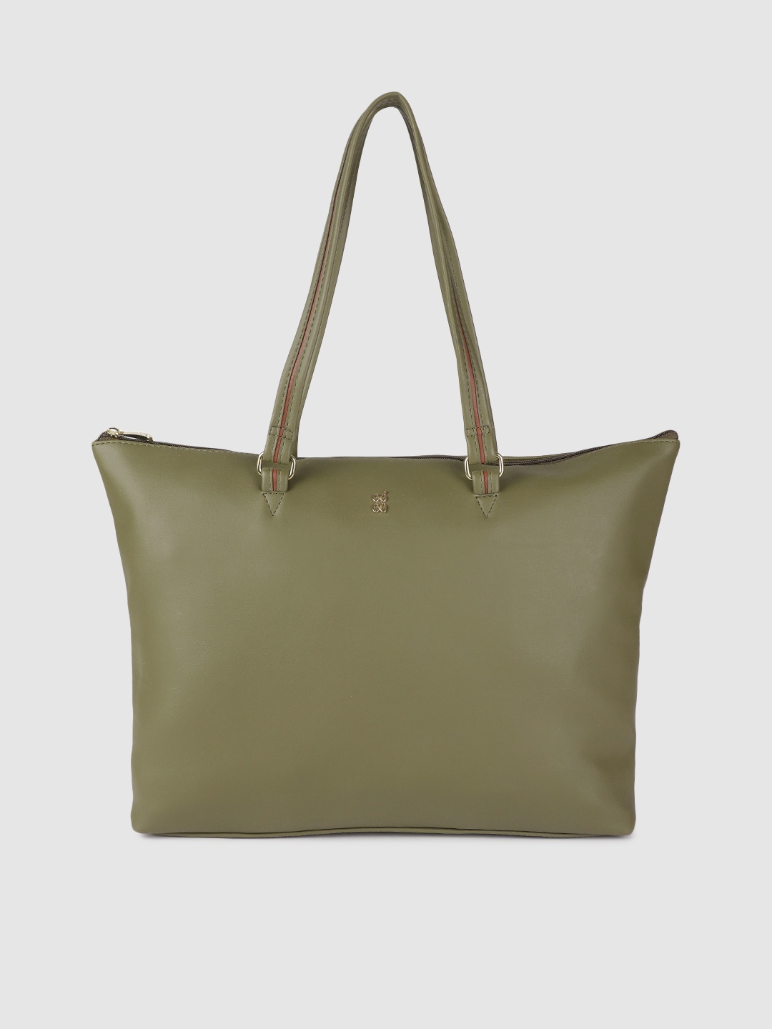 

Baggit Olive Green Solid BANTON E DIEGO Shoulder Bag