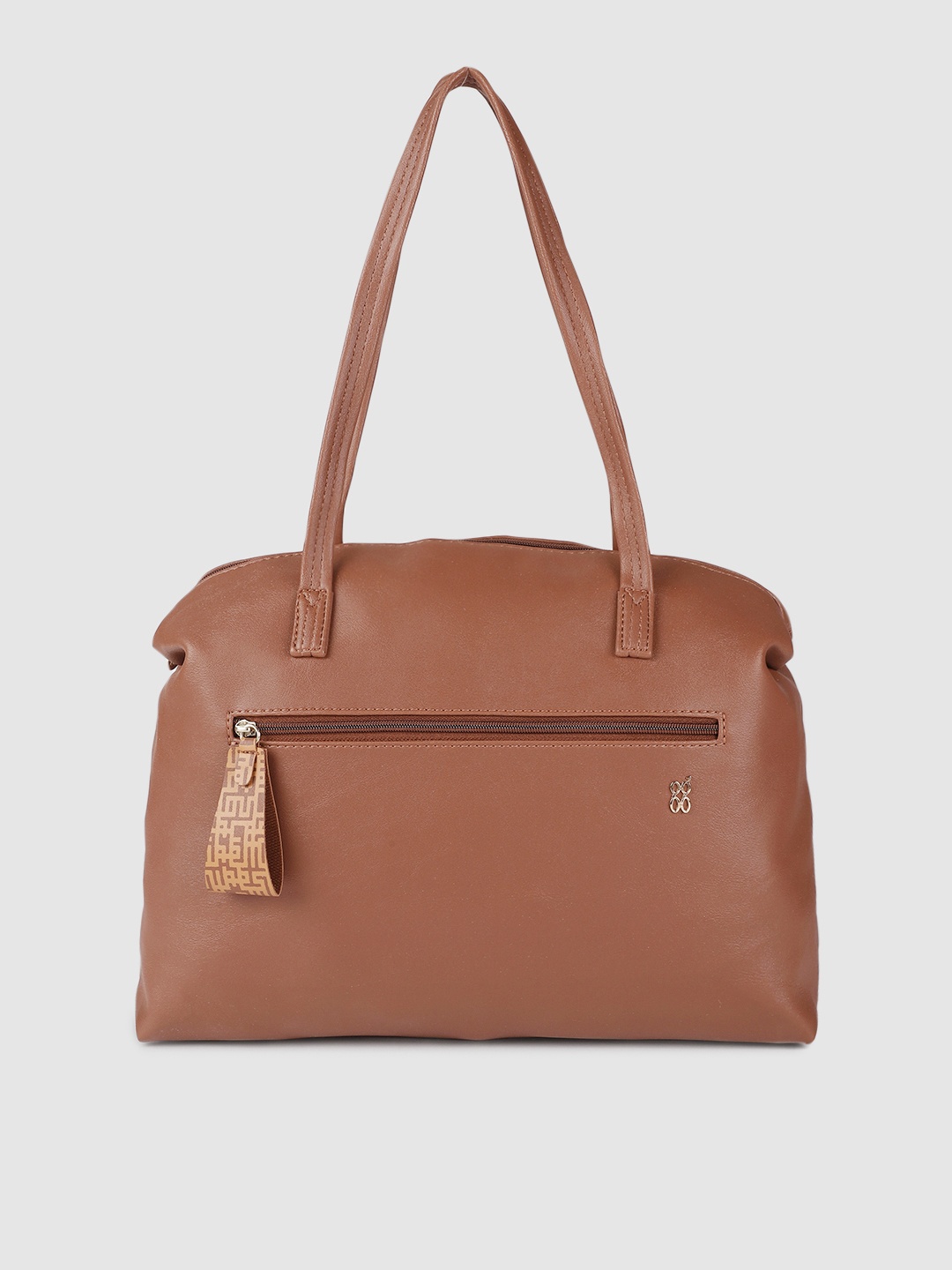 

Baggit Tan Brown Solid CLUMPY E ASHLYN Shoulder Bag