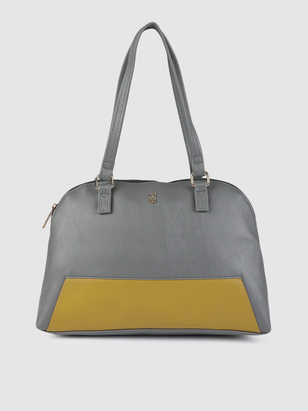 

Baggit Women Grey Solid Shoulder Bag