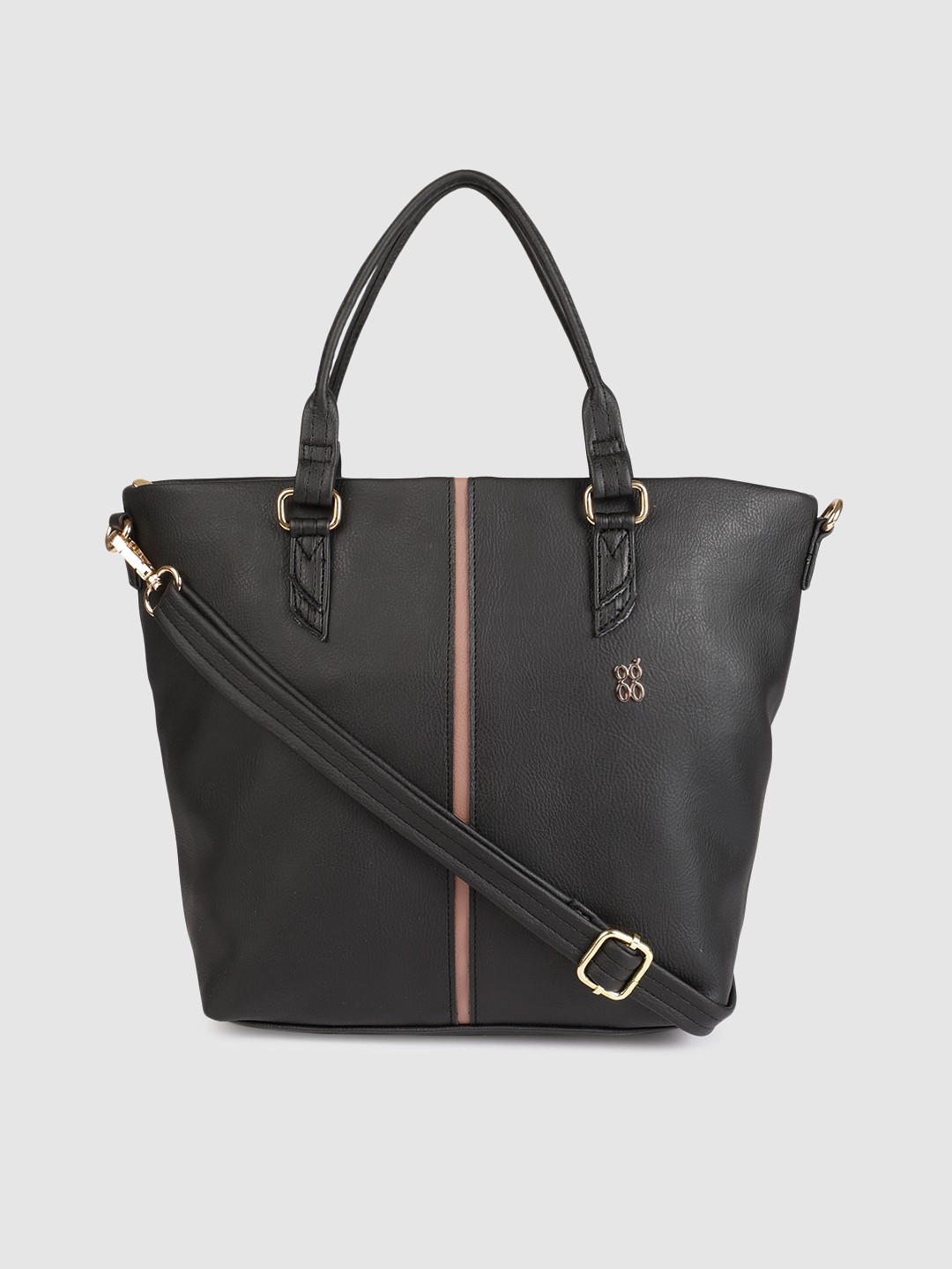 

Baggit Women Black Solid Handheld Bag
