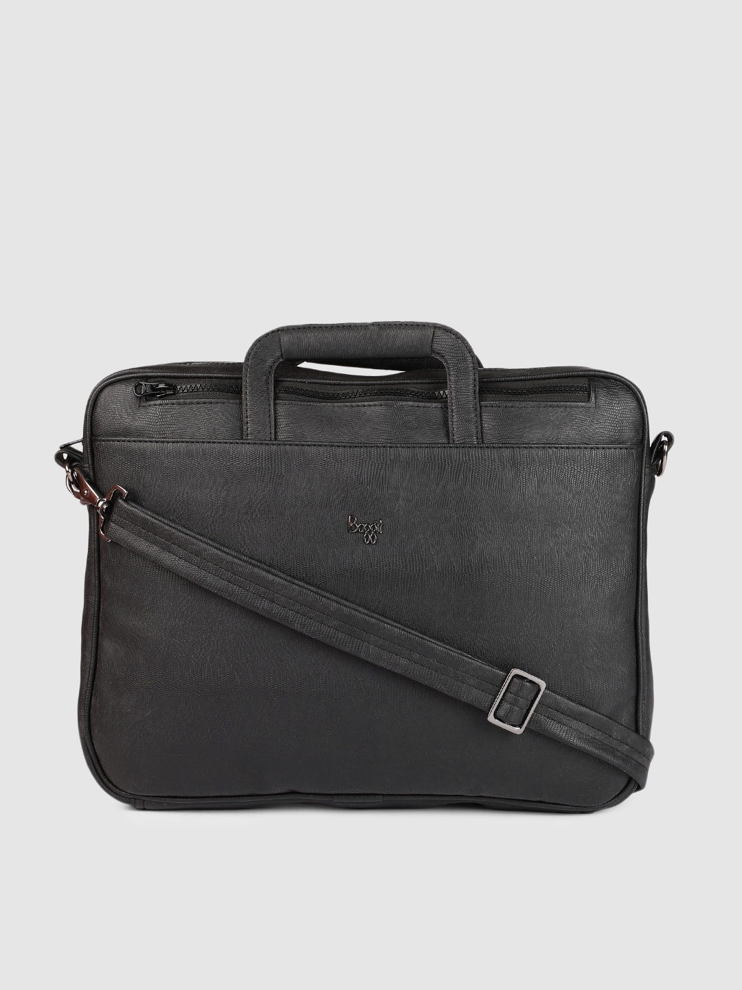 

Baggit Men Black Solid EGYPTION TIZZY Laptop Bag