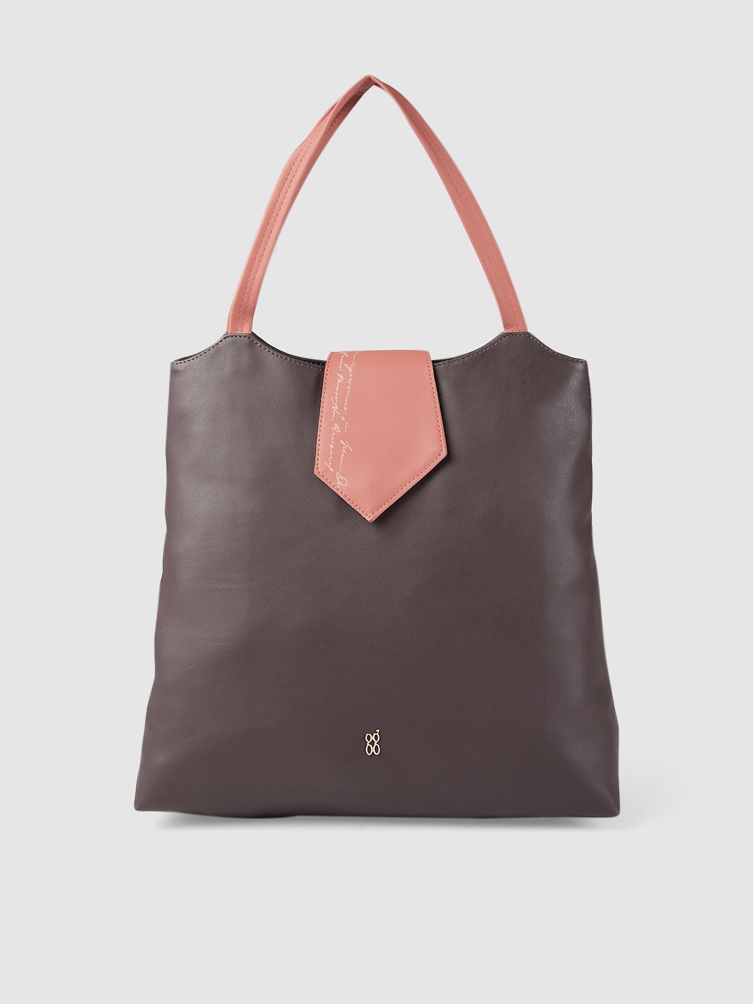 

Baggit Violet Solid Tote Bag