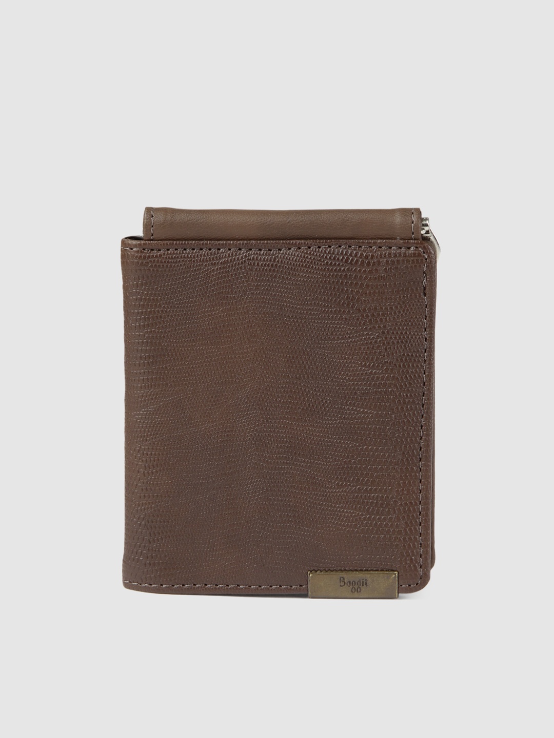 

Baggit Men Brown Textured Card Holder