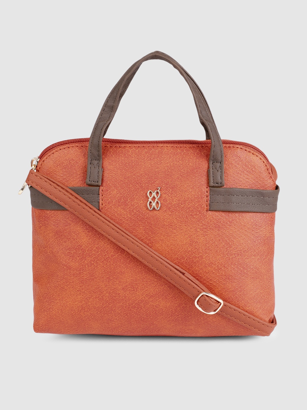 

Baggit Orange Textured BLOOPER E LEGO Handheld Bag
