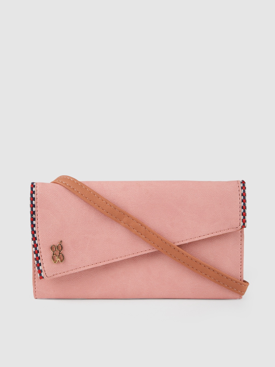 

Baggit Women Pink PLANY GIANNA Solid Two Fold Wallet