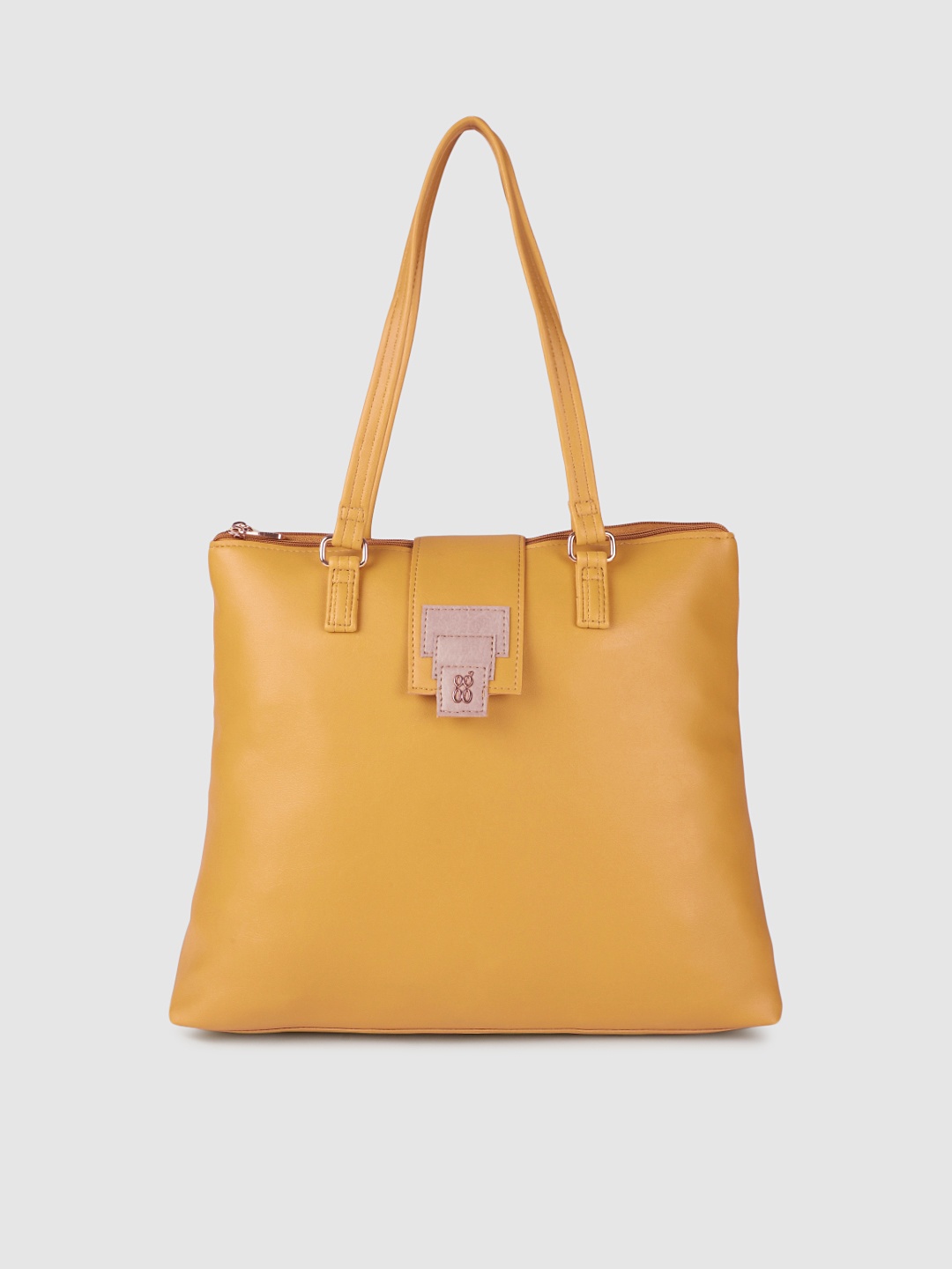 

Baggit Mustard Yellow Solid TOGO E ASHLYN Shoulder Bag