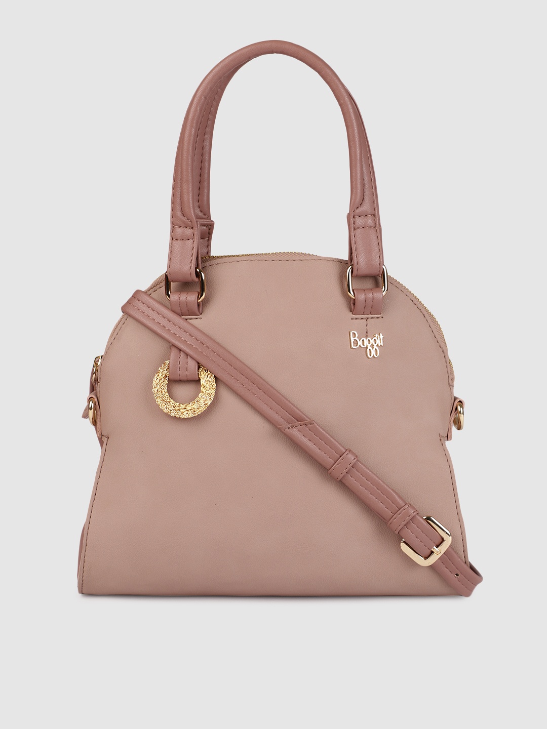 

Baggit Women Pink Solid Shoulder Bag