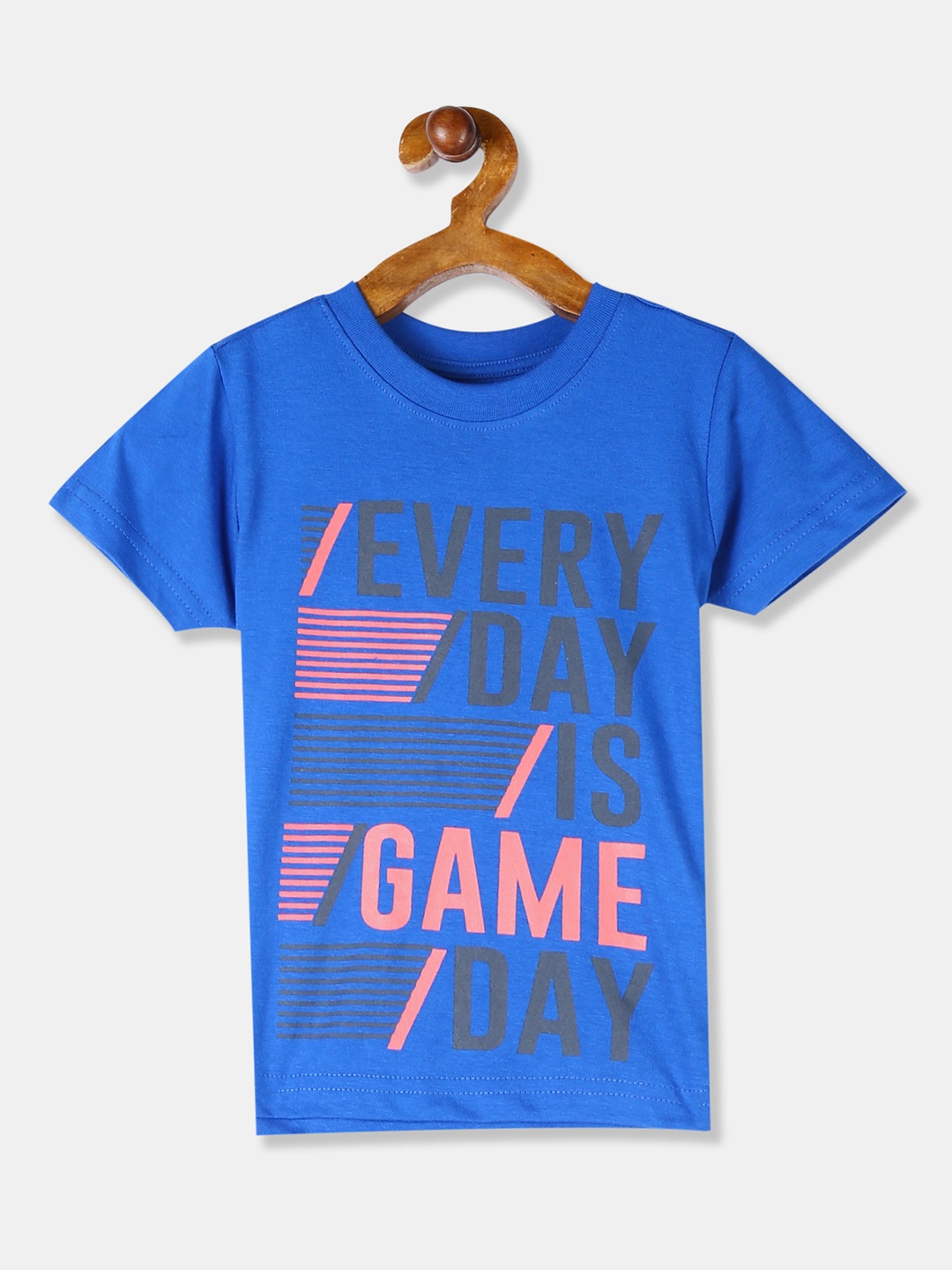 

Cherokee Boys Blue Printed Round Neck T-shirt