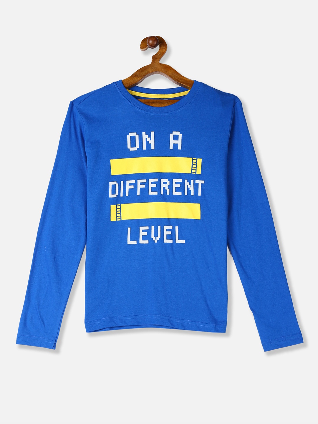 

Cherokee Boys Blue Printed Round Neck T-shirt