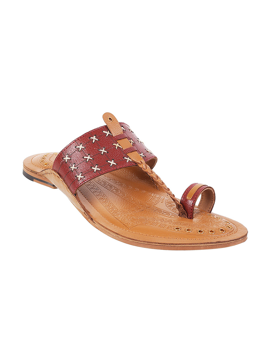 

Metro Men Maroon Sandals