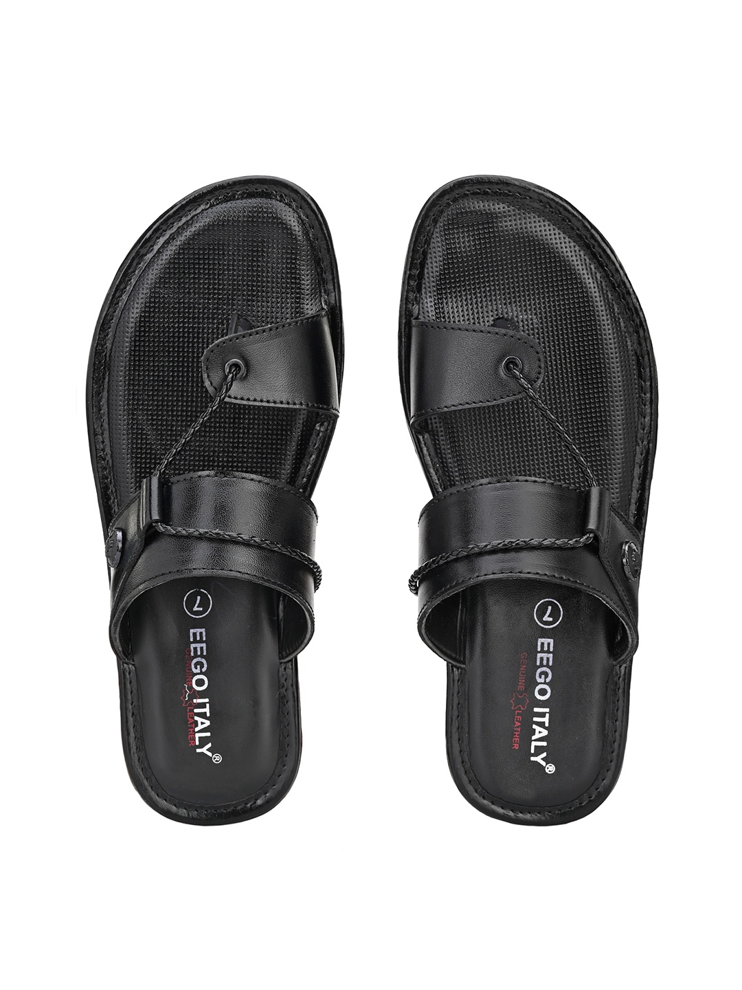 

Eego Italy Men Black Sandals