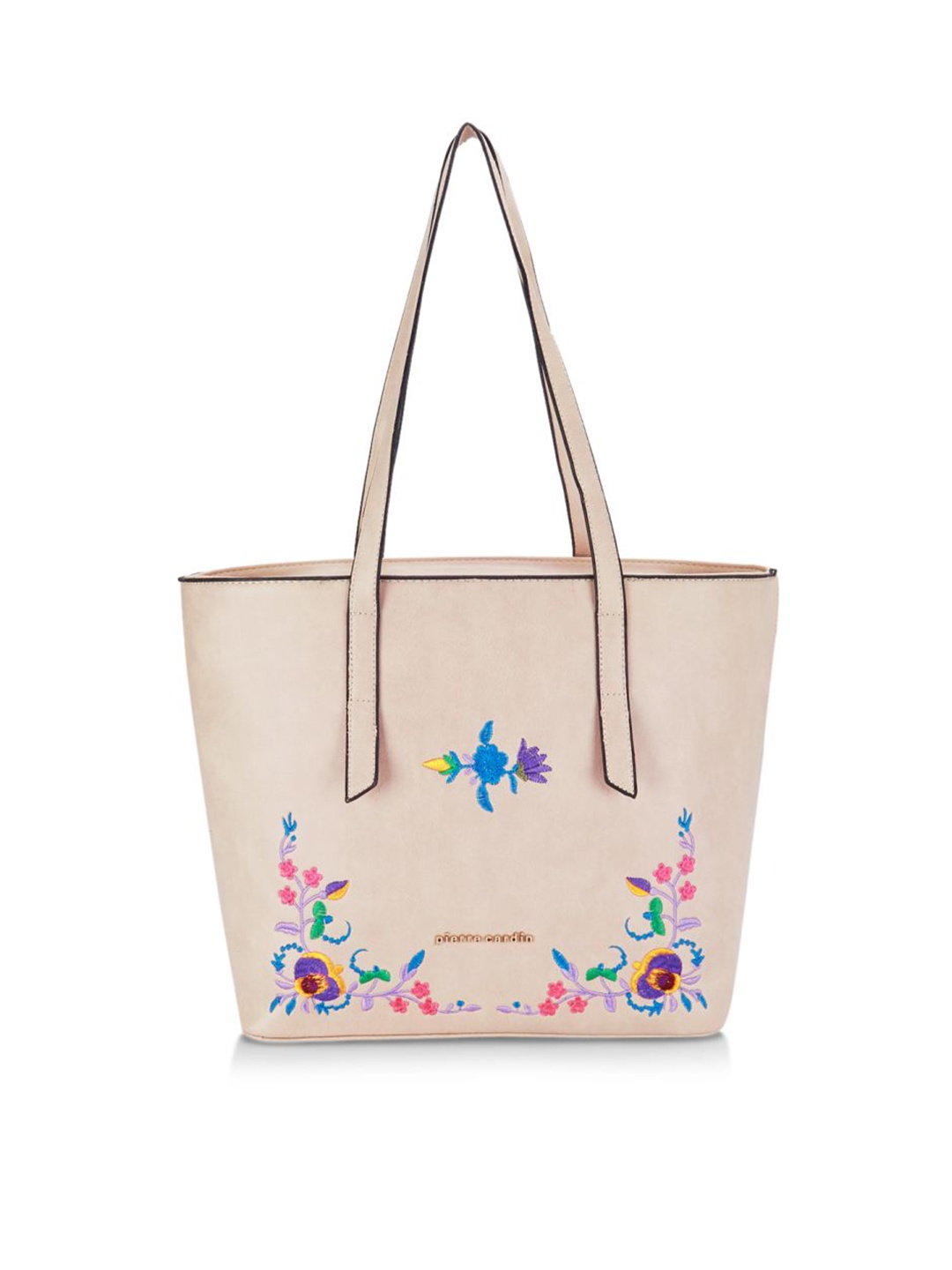 

pierre cardin Women Pink Printed Tote Bag