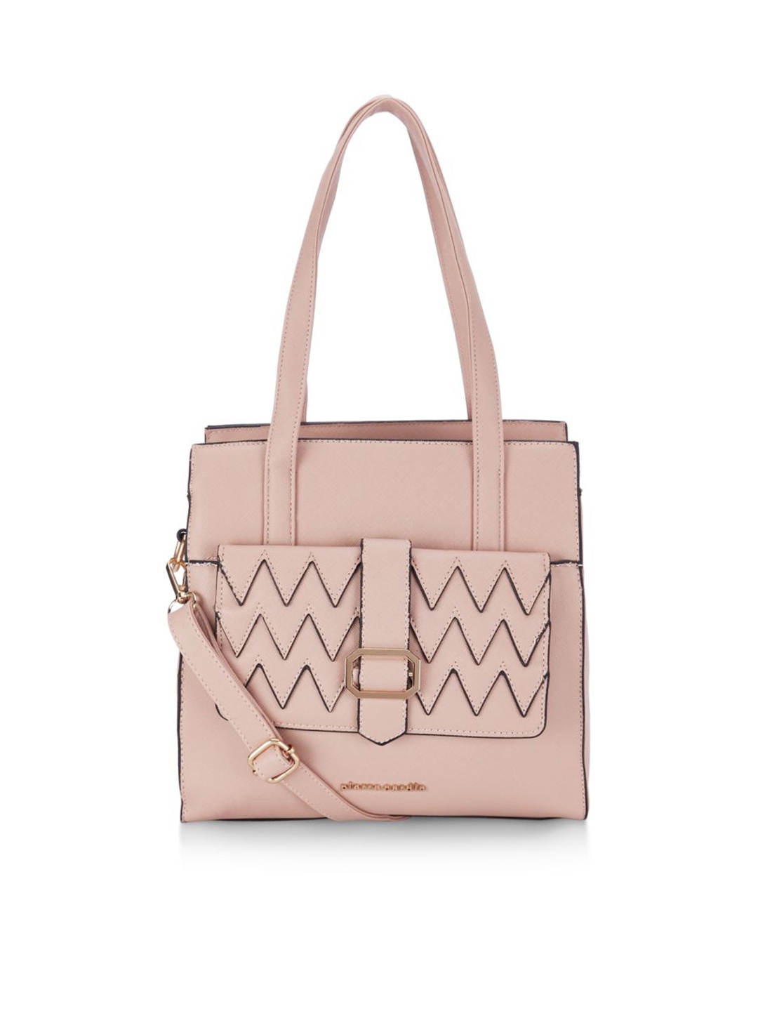 

pierre cardin Pink Self Design Tote Bag