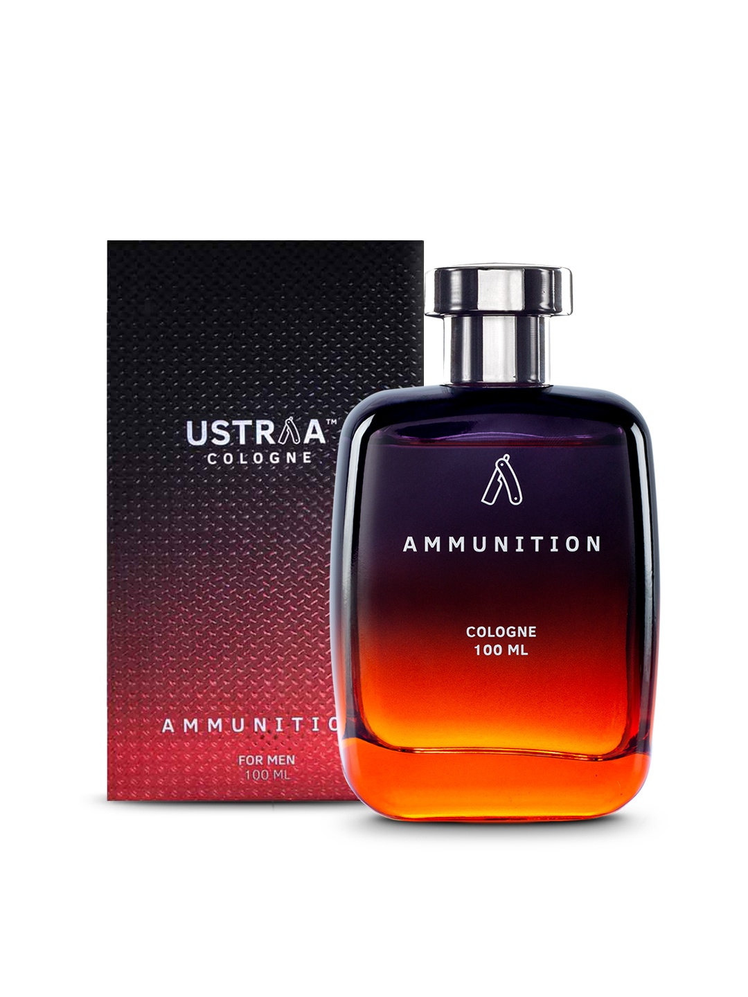 

Ustraa Cologne - Ammunition for Men 100 ml, Brown