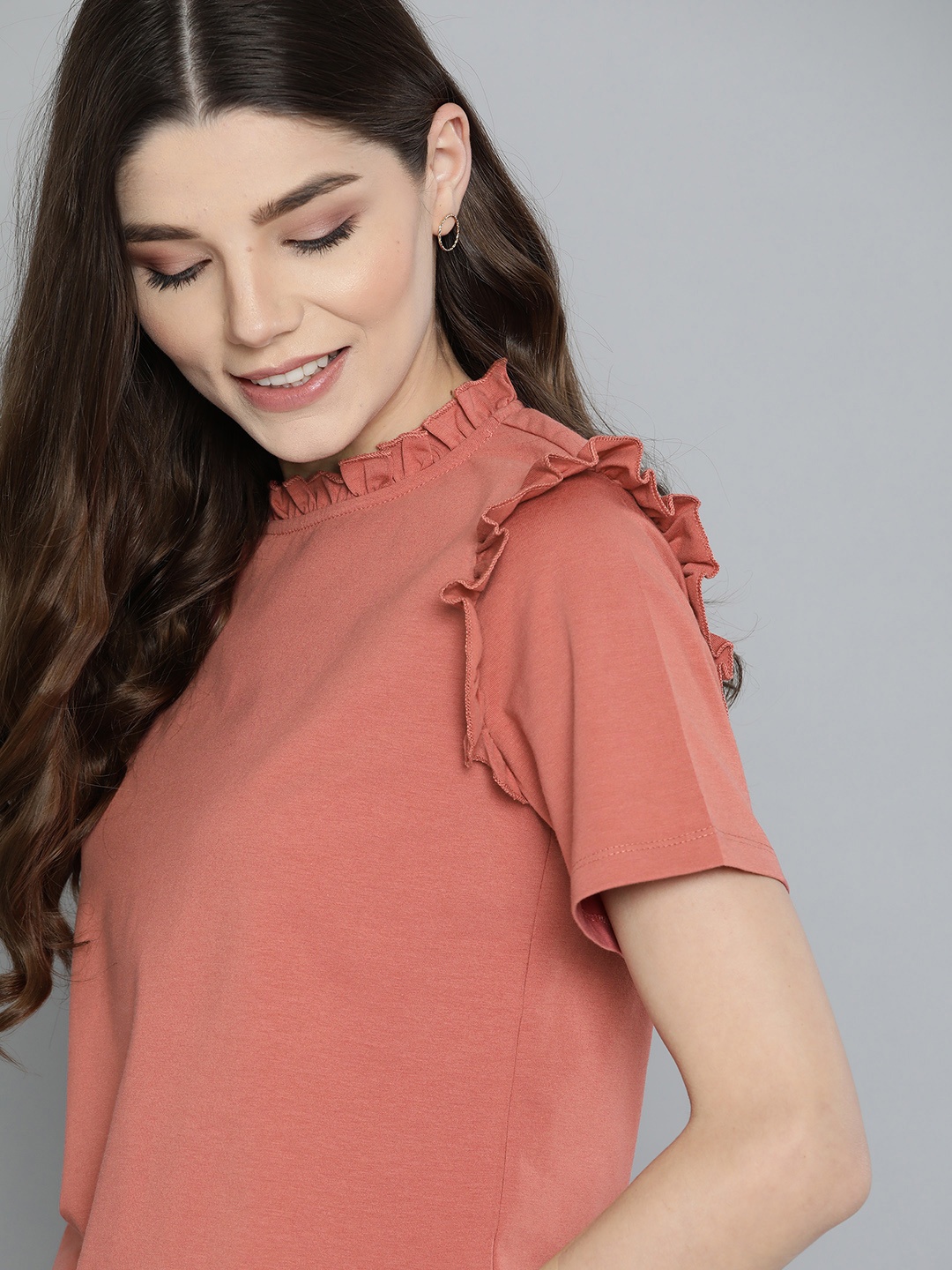 

Mast & Harbour Pink Regular Top