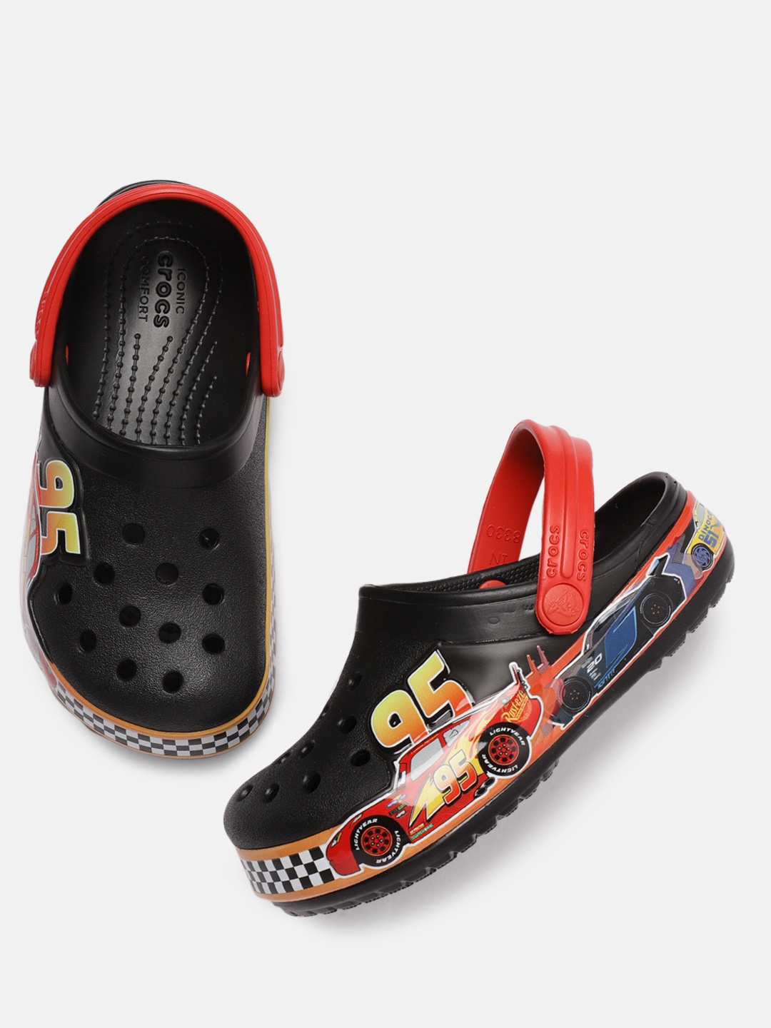 

Crocs Unisex Kids Black Funlab FLDisney Pixar Cars Clog Sandals