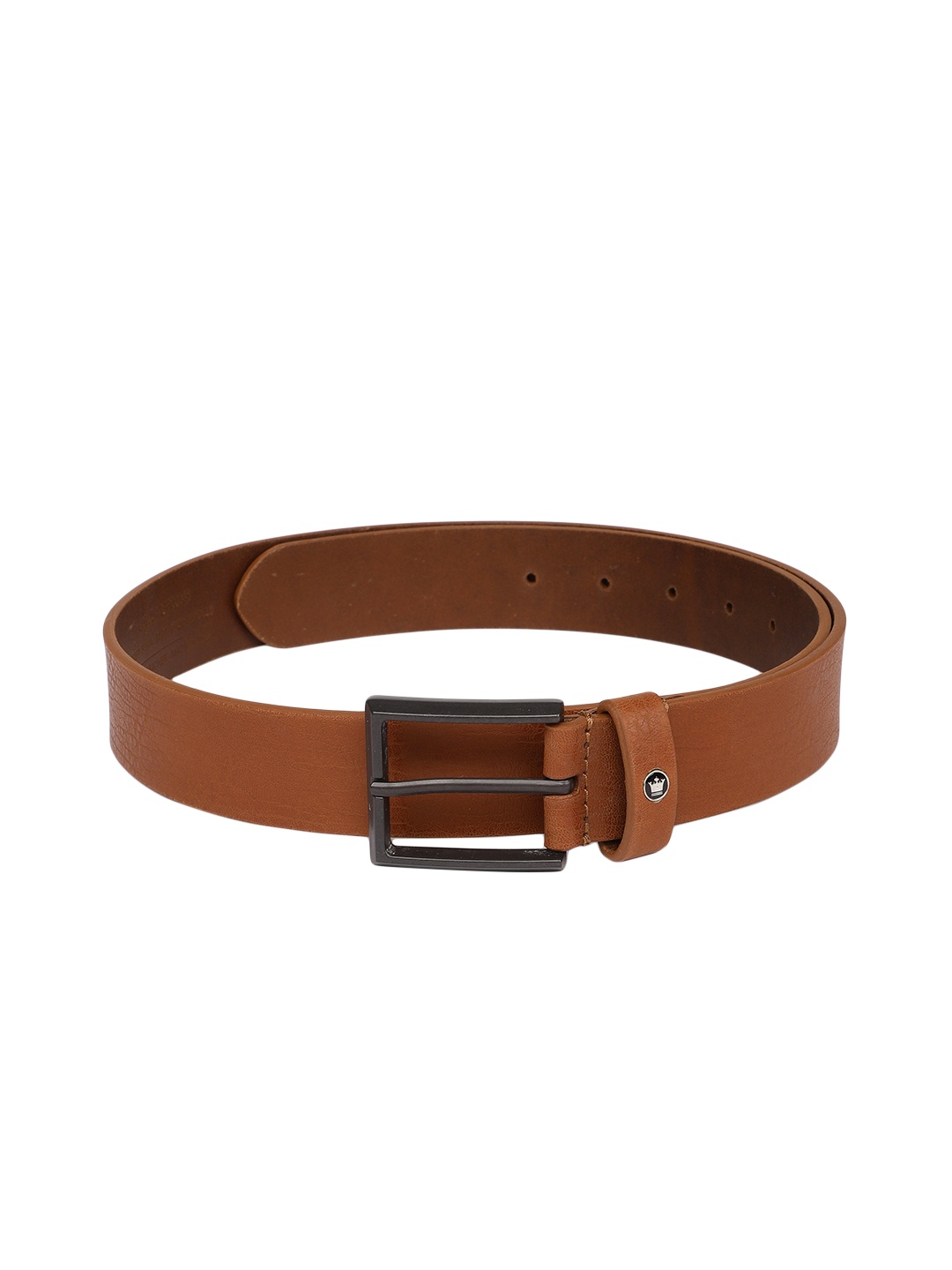 

Louis Philippe Sport Men Tan Brown Solid Leather Belt