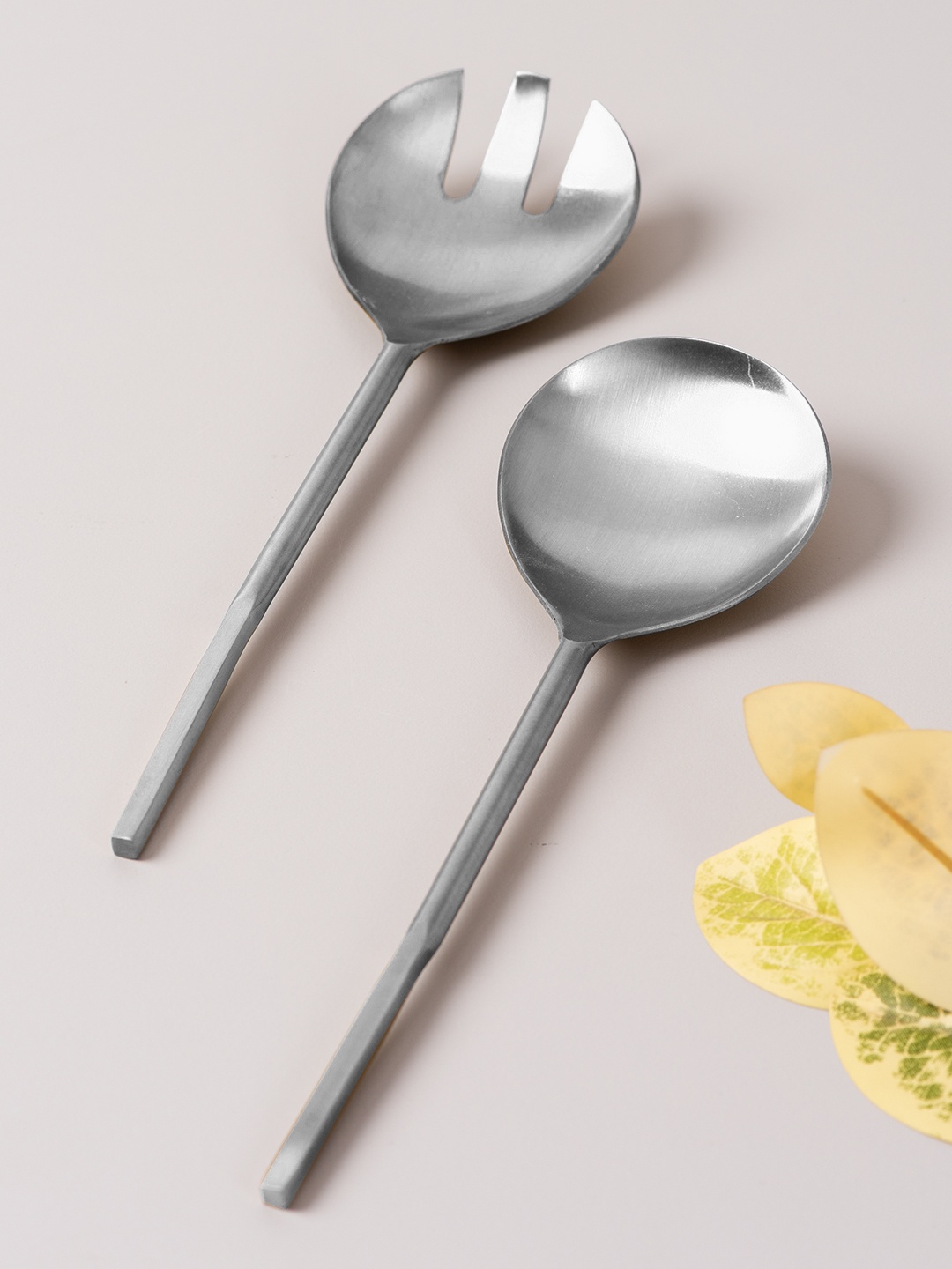 

nestroots Silver-Toned Stainless Steel Cutlery Set