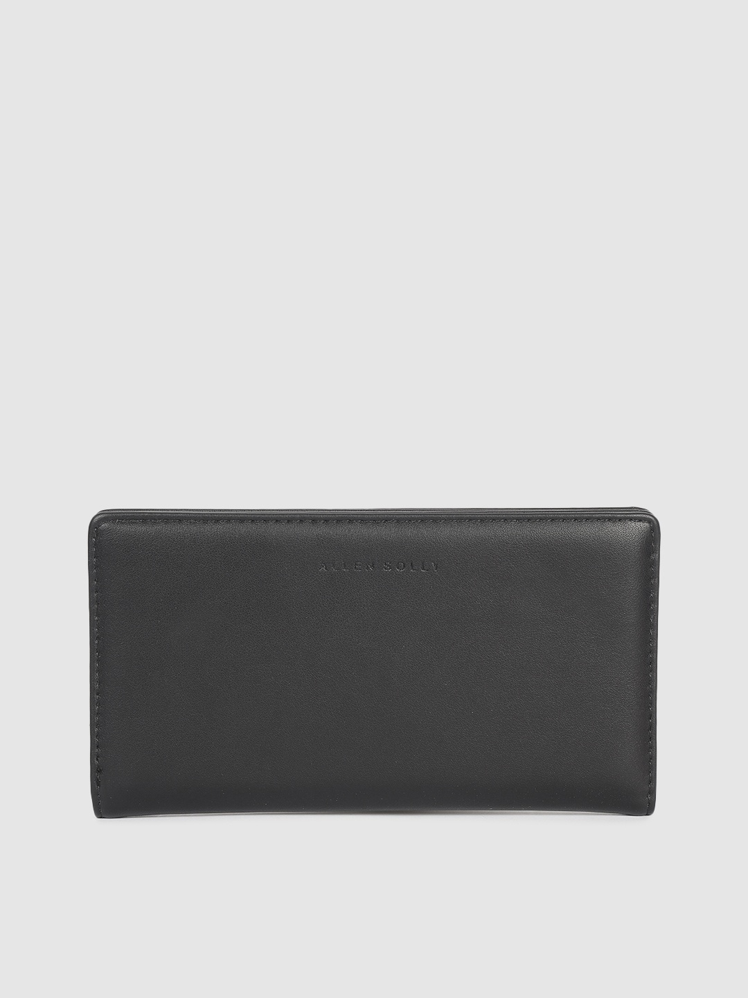 

Allen Solly Women Black Solid Two Fold Wallet