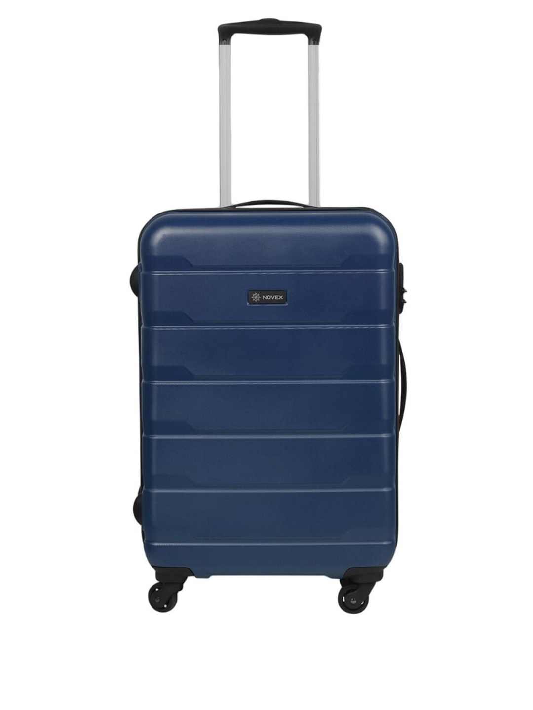 

NOVEX Unisex Blue Solid Cabin Hard-Sided Trolley Suitcase