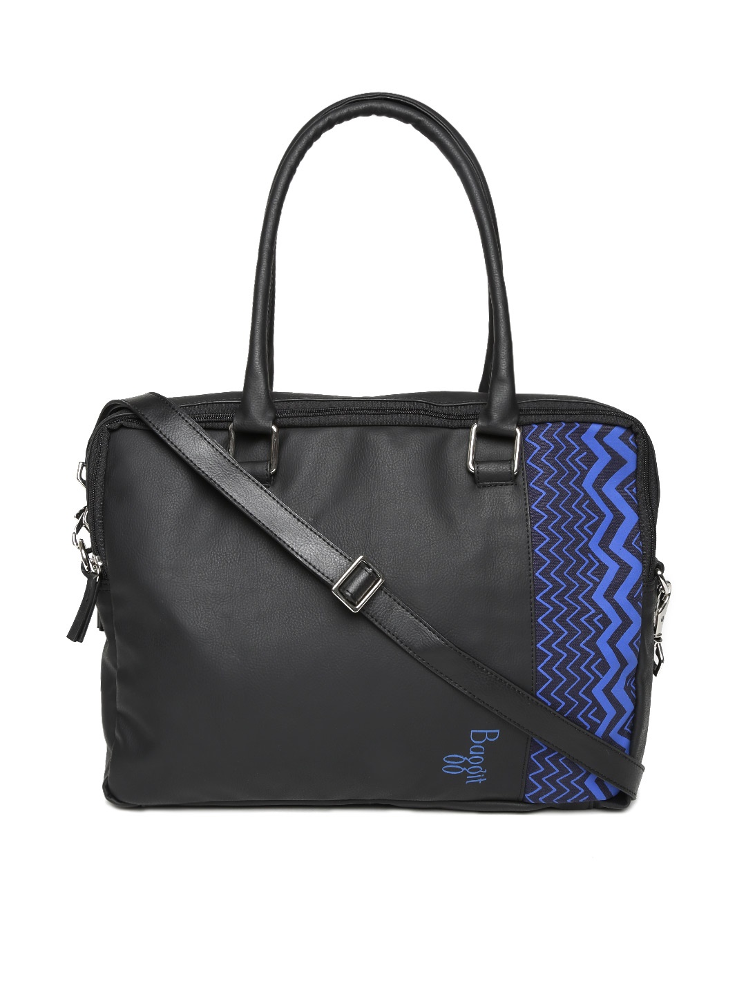 

Baggit Black Printed Shoulder Bag