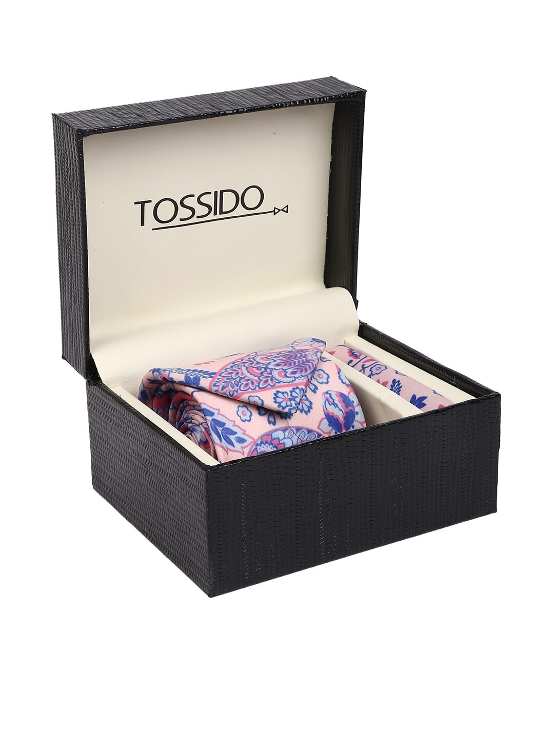 

Tossido Men Pink & Blue Accessory Gift Set