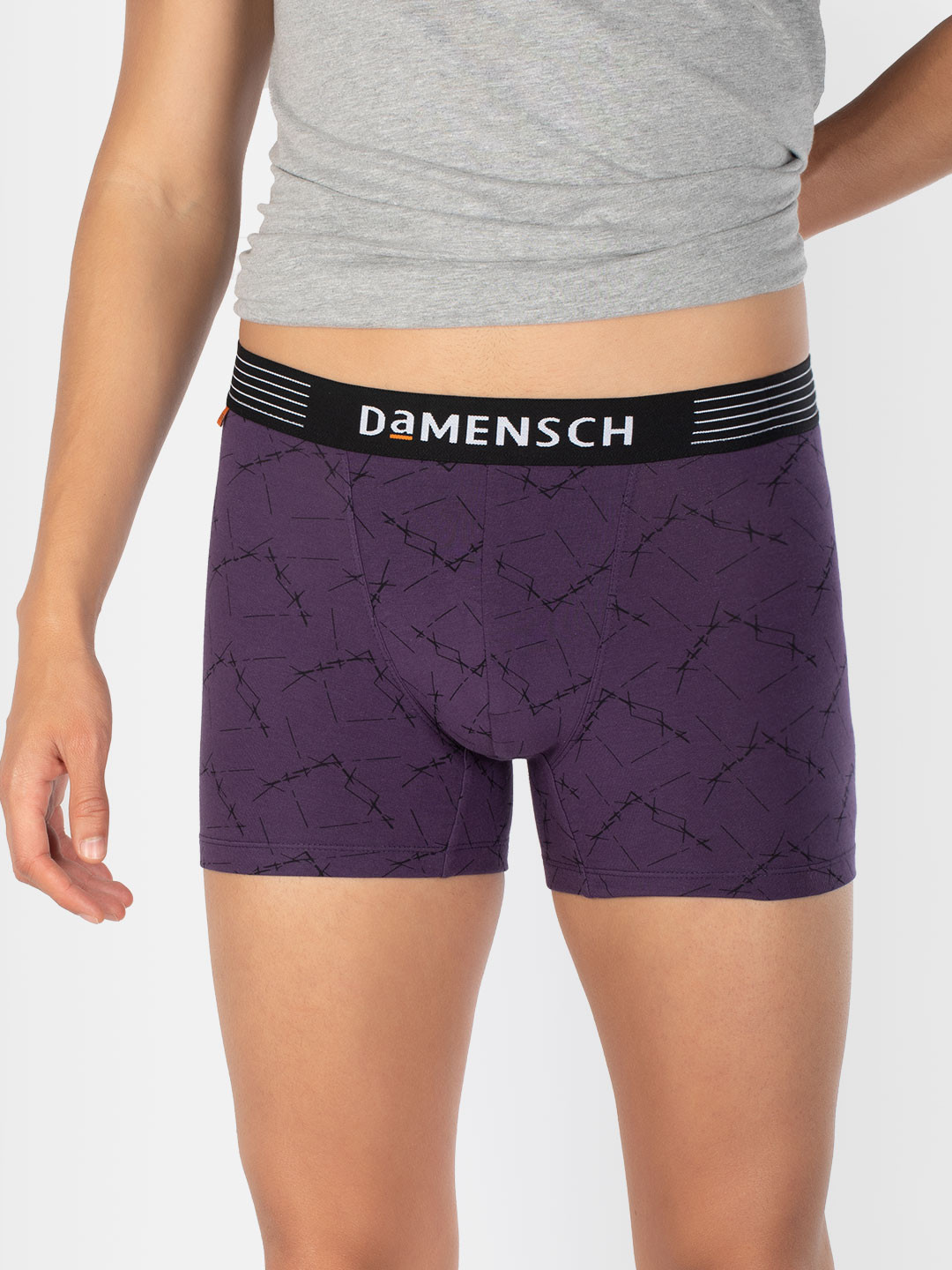 

DAMENSCH Men Printed Anti-Bacterial Trunk DAM-CTP-T-PNP, Purple