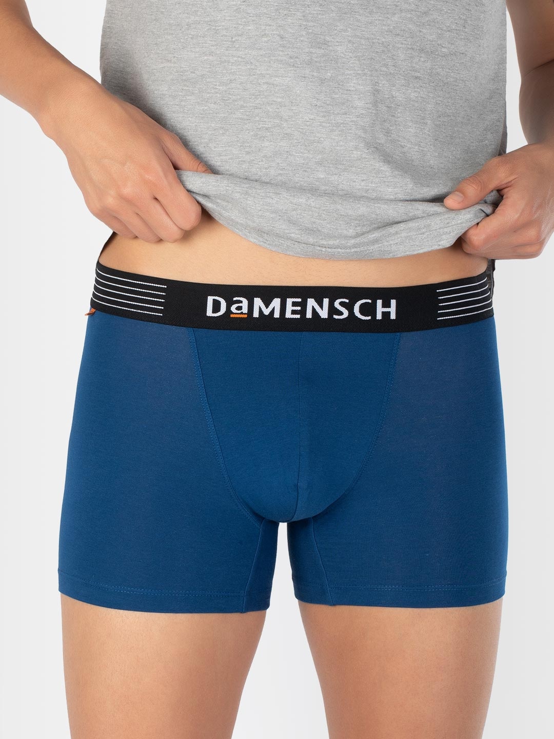 

DAMENSCH Men Blue Solid Deo-Cotton Deodorizing Anti-Bacterial Trunk DAM-CTS-T-PEB