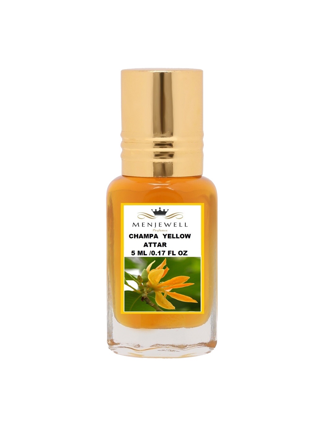 

Menjewell Champa Yellow Attar 5 ml, Na