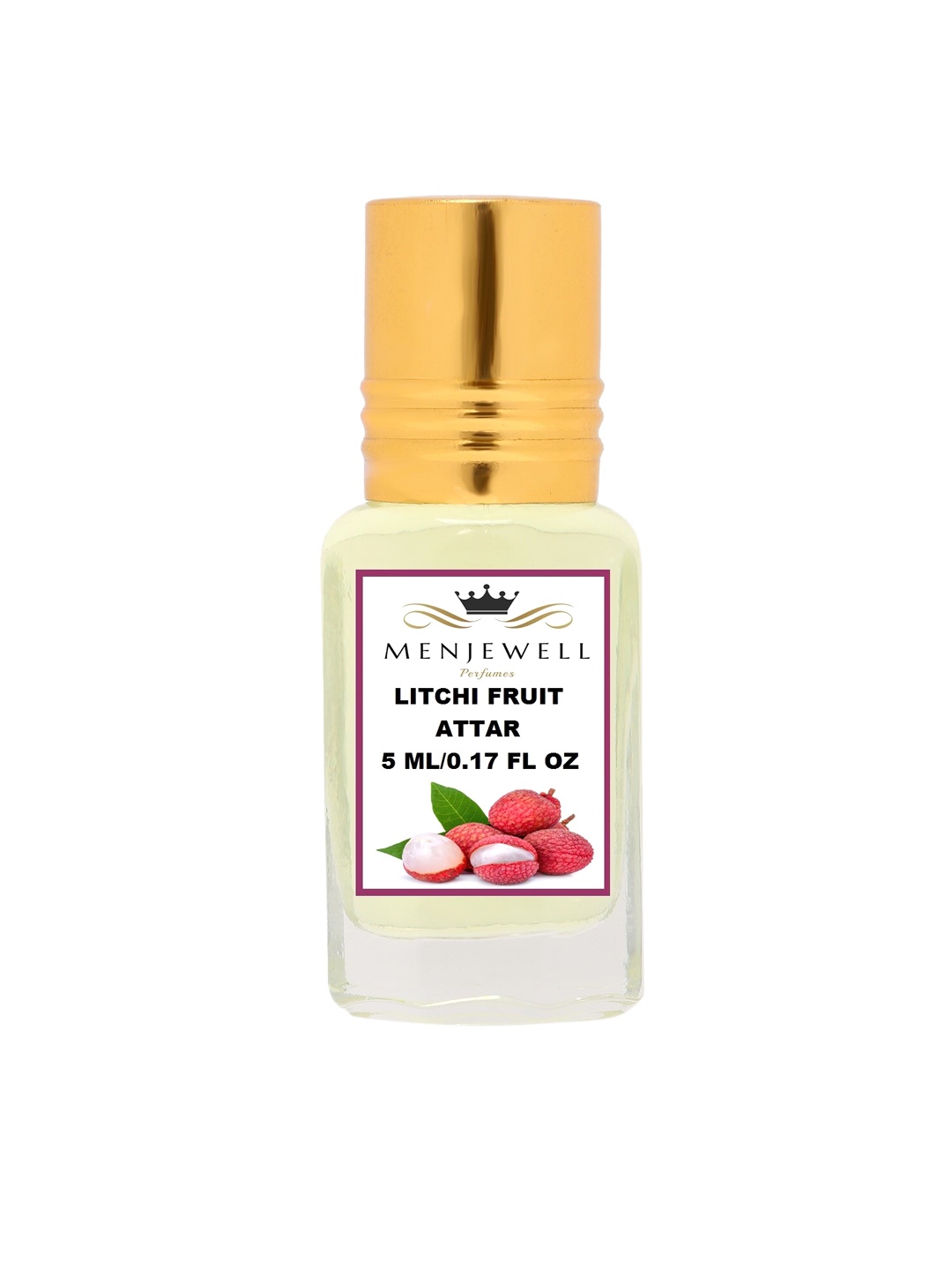 

Menjewell Unisex Fragrances Litchi Fruit Attar, Na