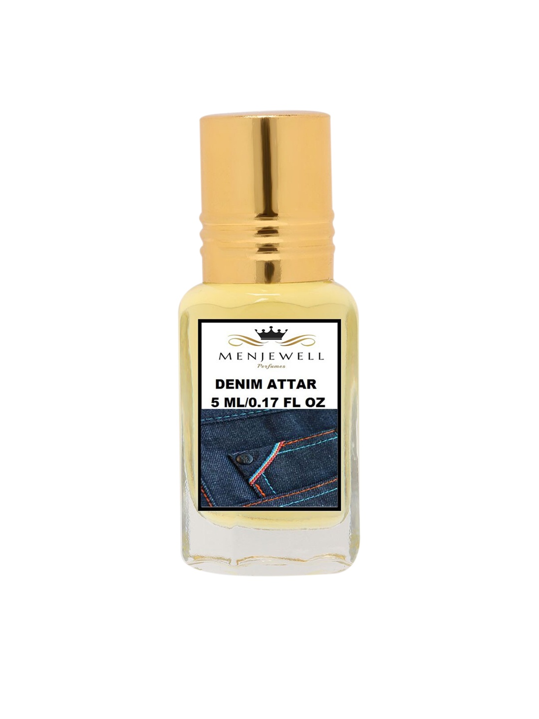 

Menjewell Denim Attar 5ml, Yellow