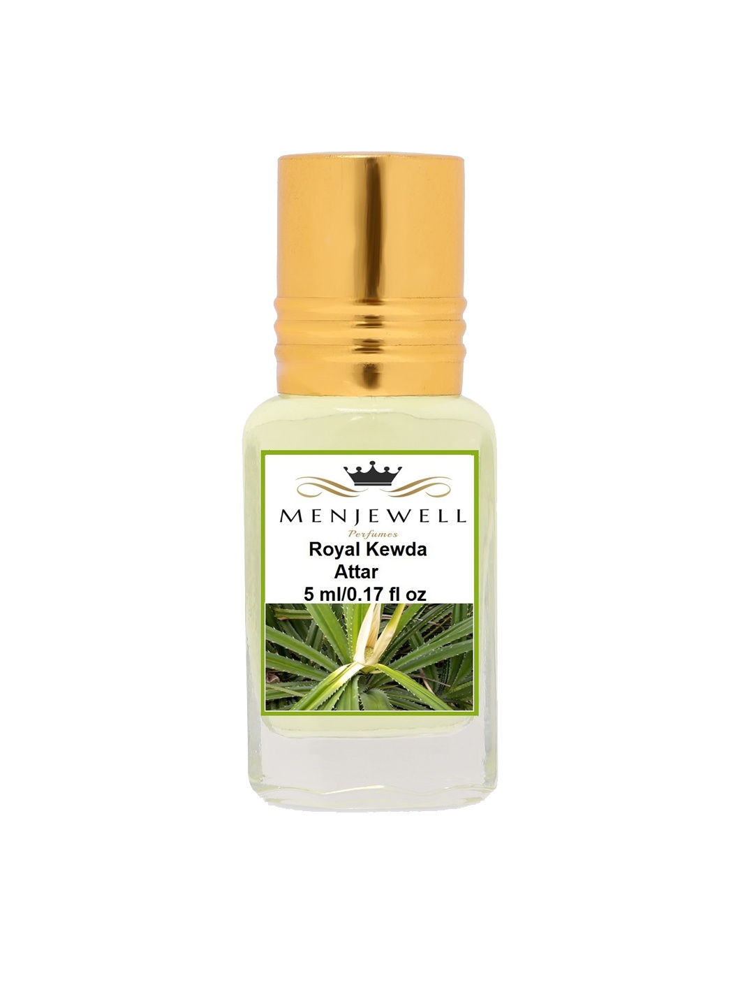 

Menjewell Royal Kewda Attar - 5 ml, Green