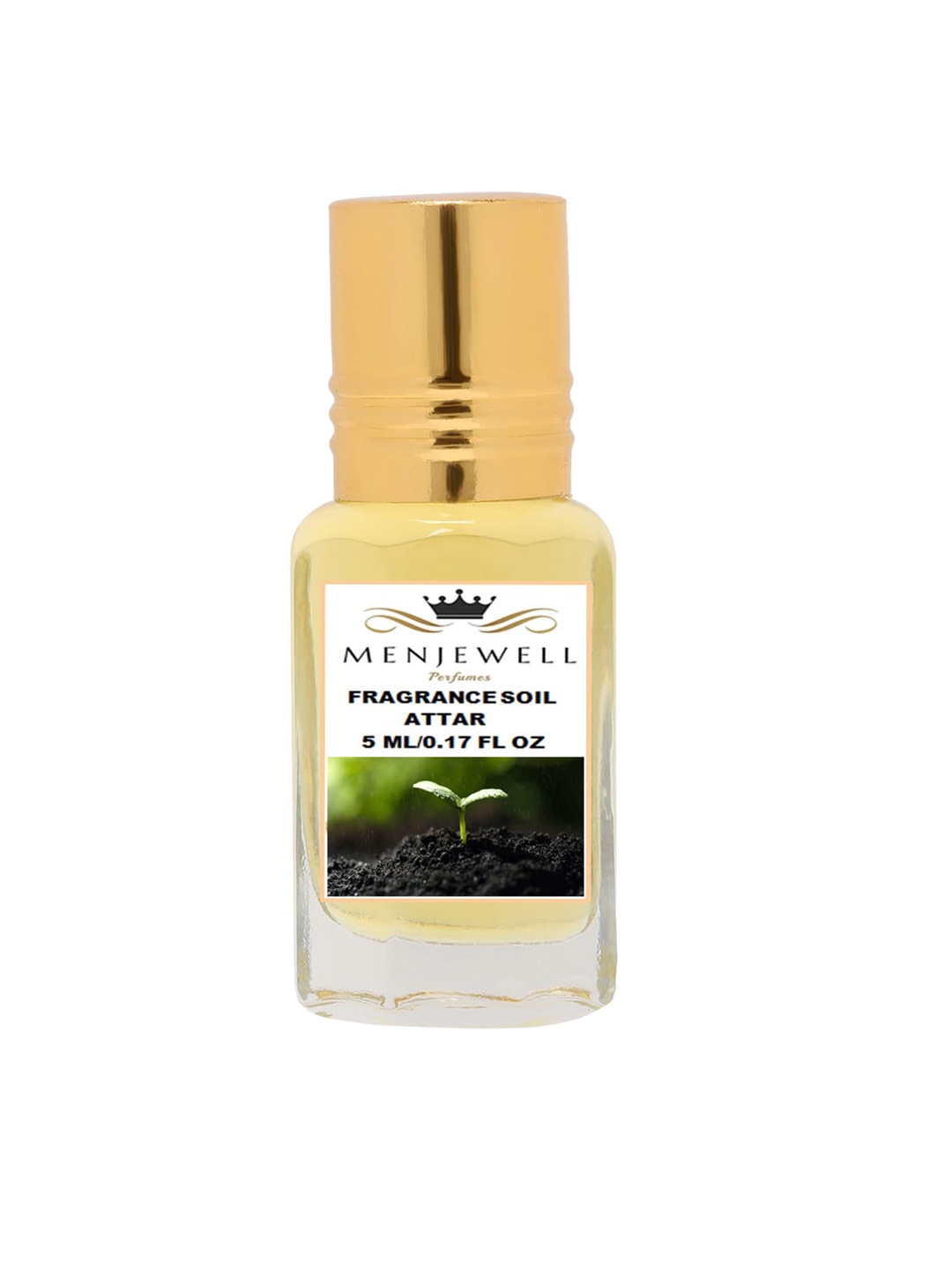 

Menjewell Fragrances Soil Attar Perfume 5ml, Yellow