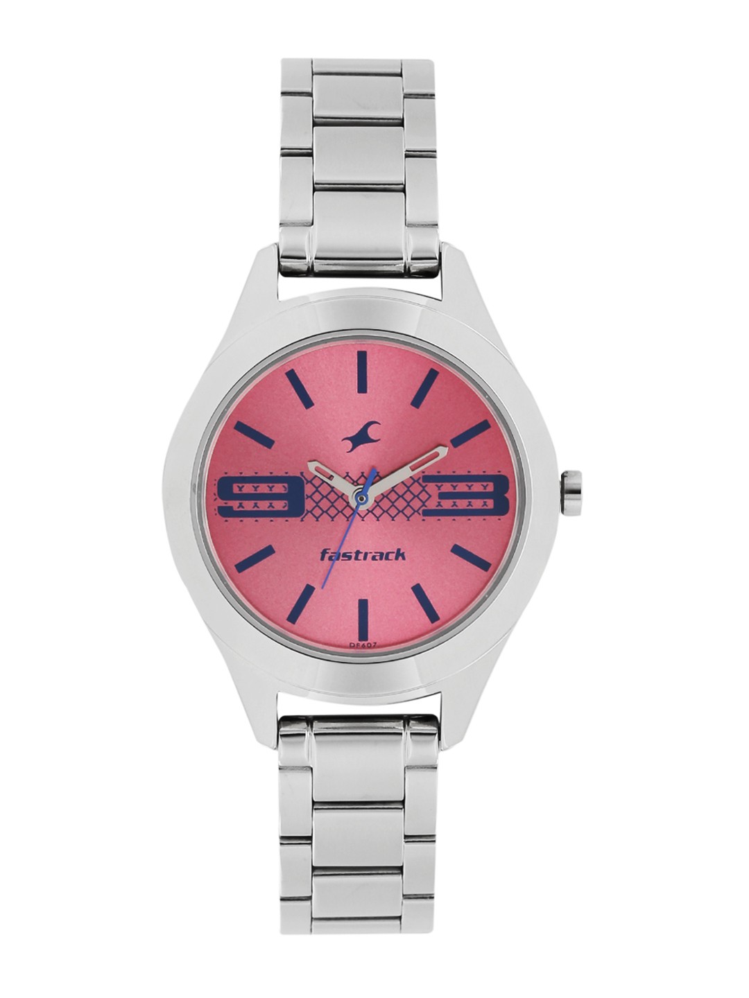 

Fastrack Women Pink Dial Watch 6153SM02